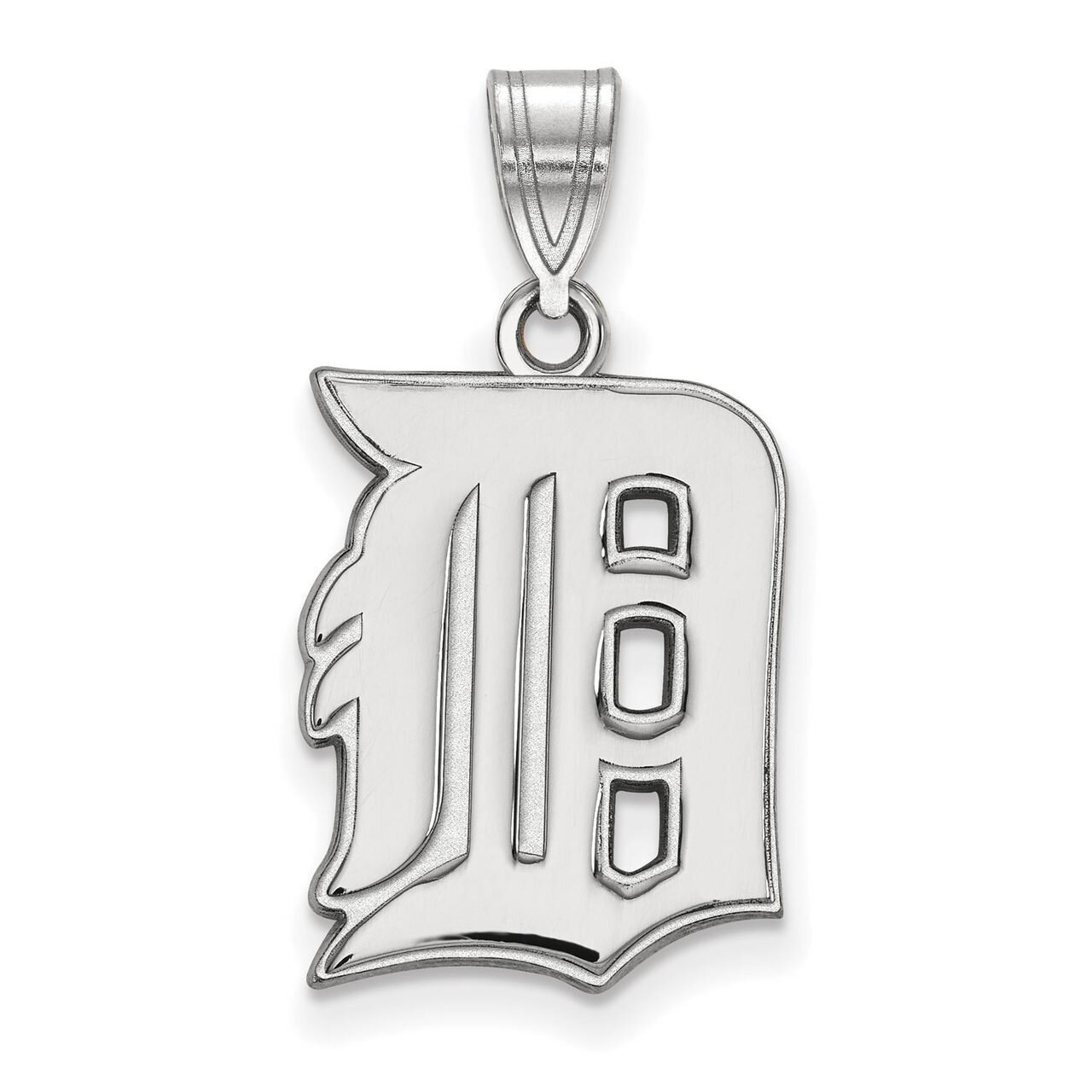 Detroit Tigers Large Pendant 14k White Gold 4W004TIG, MPN: 4W004TIG, 886774831121