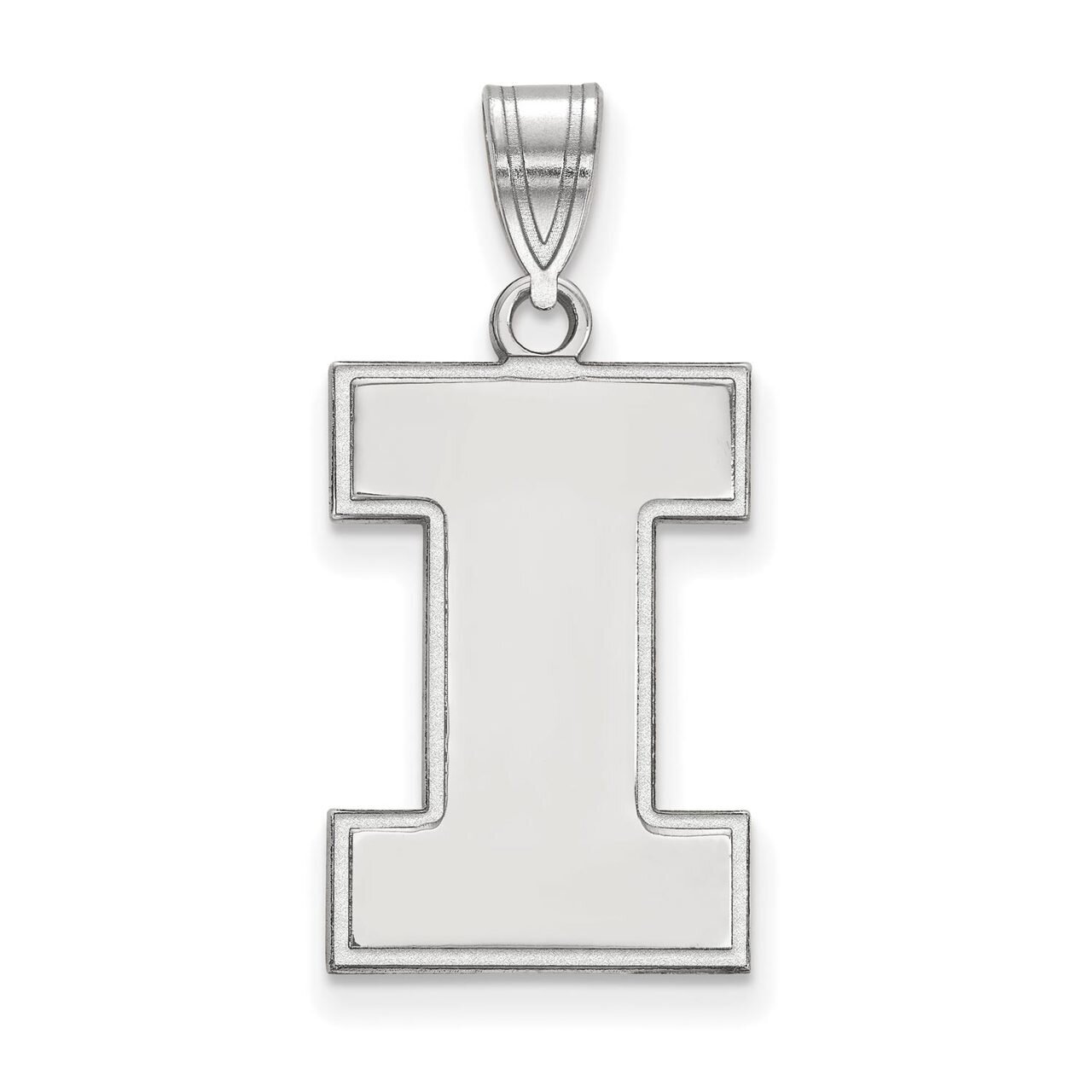 University of Illinois Large Pendant 14k White Gold 4W004UIL, MPN: 4W004UIL, 886774831329