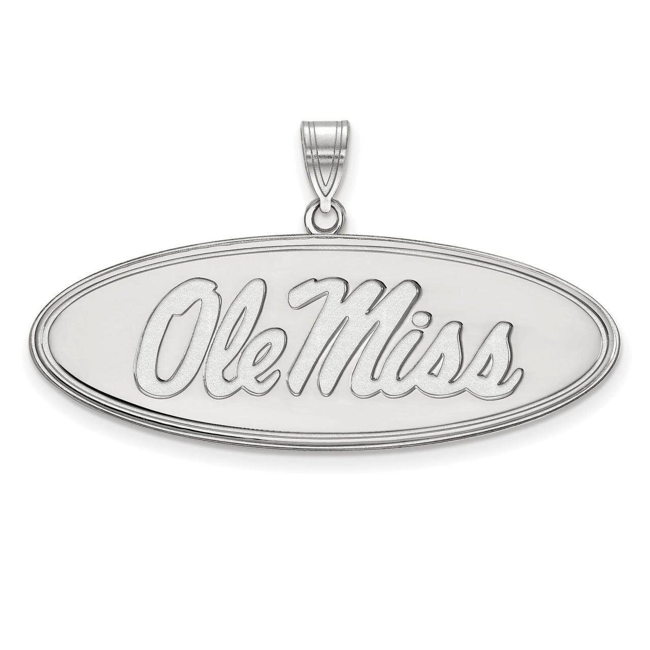 University of Mississippi Large Pendant 14k White Gold 4W004UMS, MPN: 4W004UMS, 886774831428