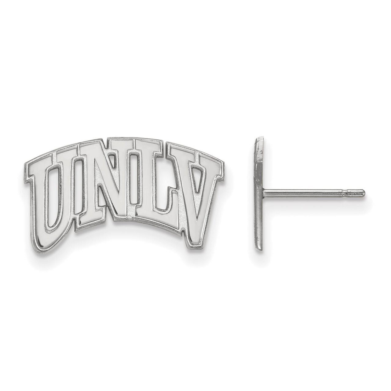 University of Nevada Las Vegas Small Post Earring 14k White Gold 4W004UNL, MPN: 4W004UNL, 886774831…