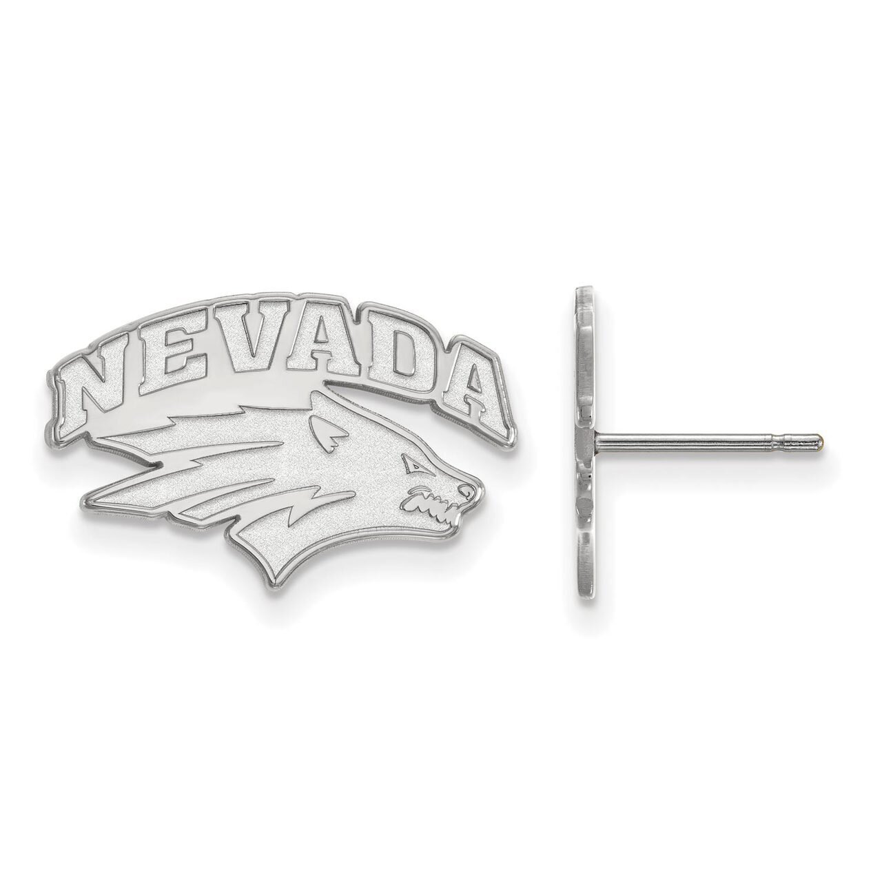 University of Nevada Small Post Earring 14k White Gold 4W004UNR, MPN: 4W004UNR, 886774831527