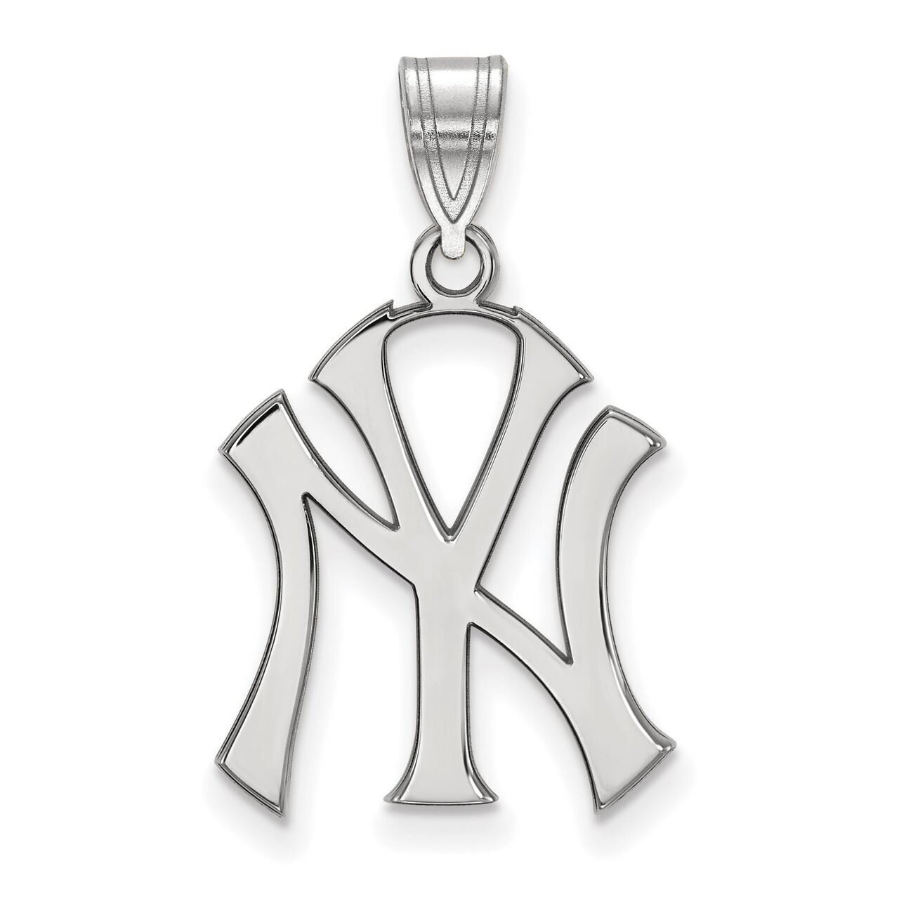 New York Yankees Large Pendant 14k White Gold 4W004YAN, MPN: 4W004YAN, 886774831886