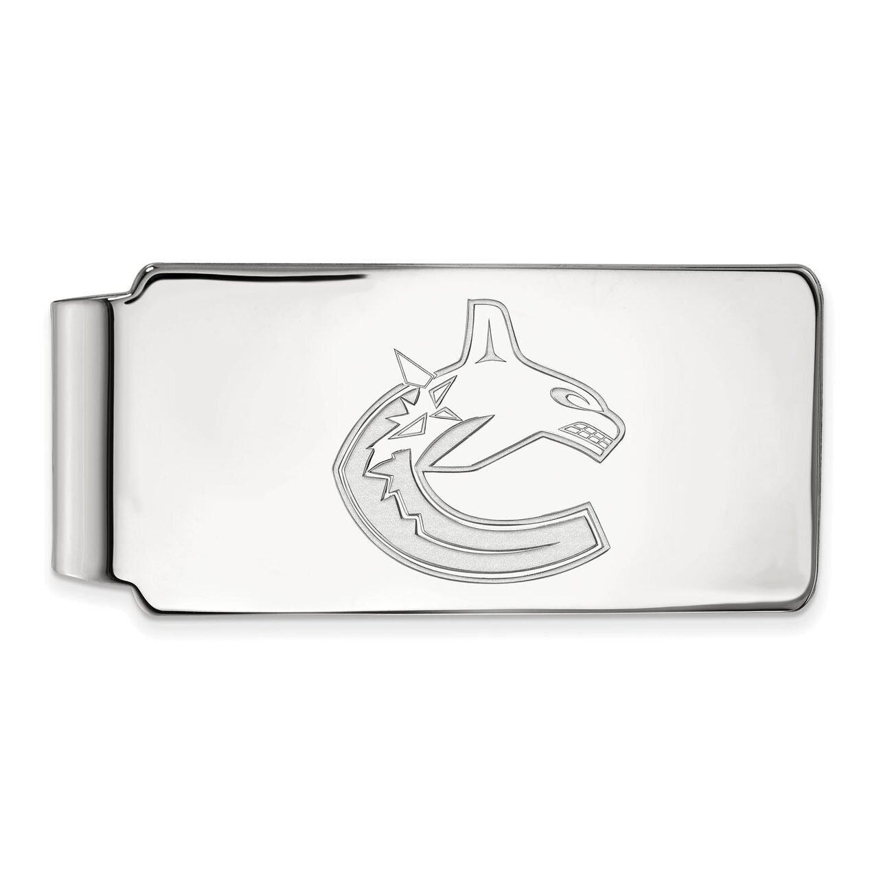 Vancouver Canucks Money Clip 14k White Gold 4W005CUC, MPN: 4W005CUC, 886774736730