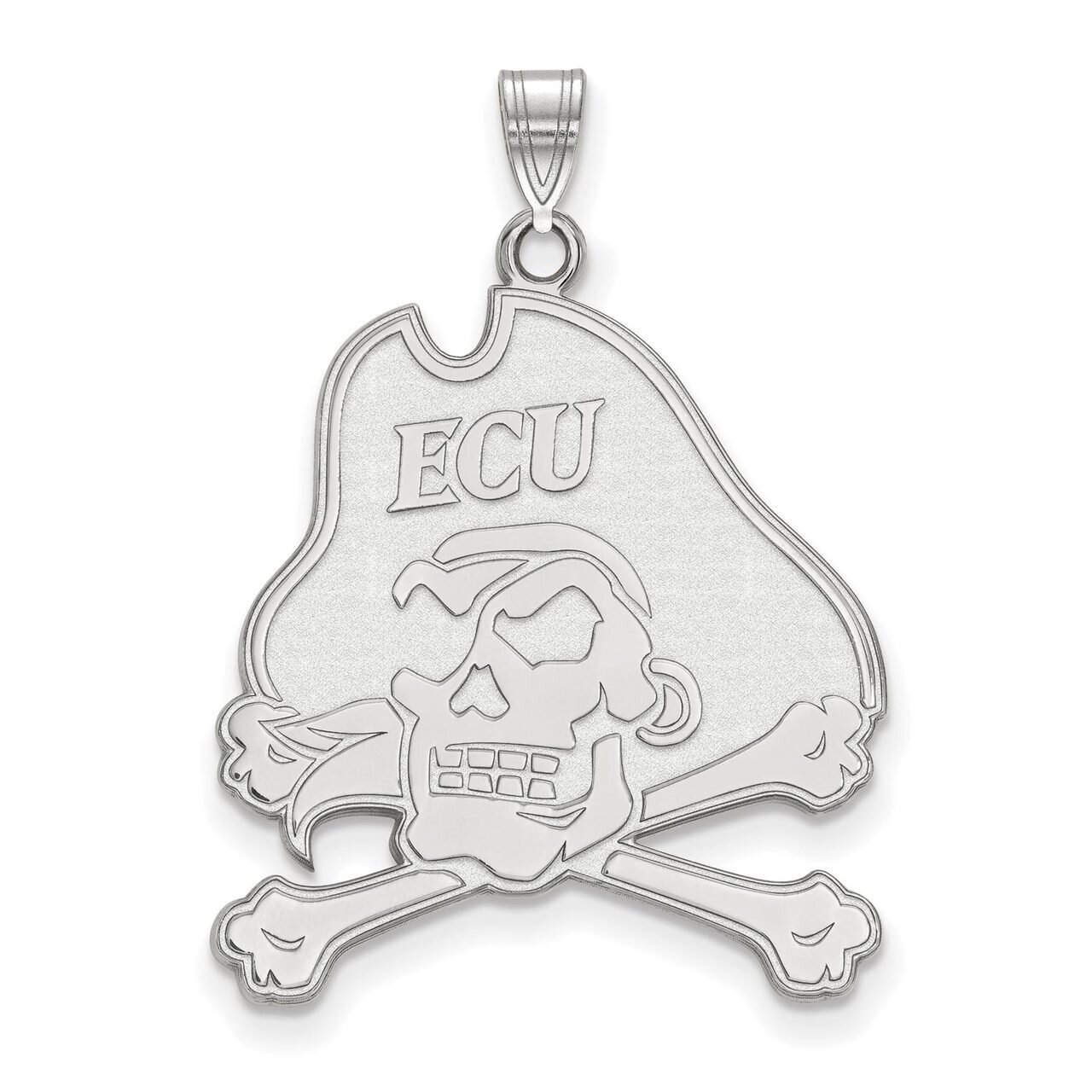 East Carolina University x-Large Pendant 14k White Gold 4W005ECU, MPN: 4W005ECU, 886774832050