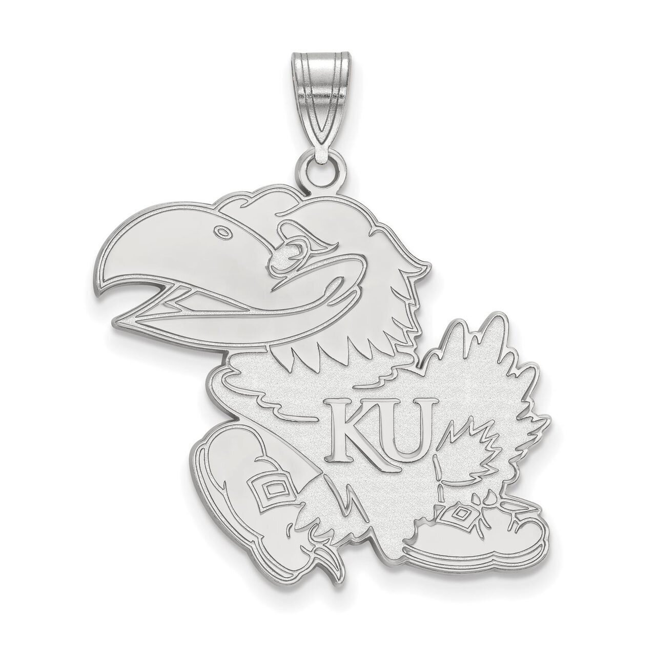 University of Kansas x-Large Pendant 14k White Gold 4W005UKS