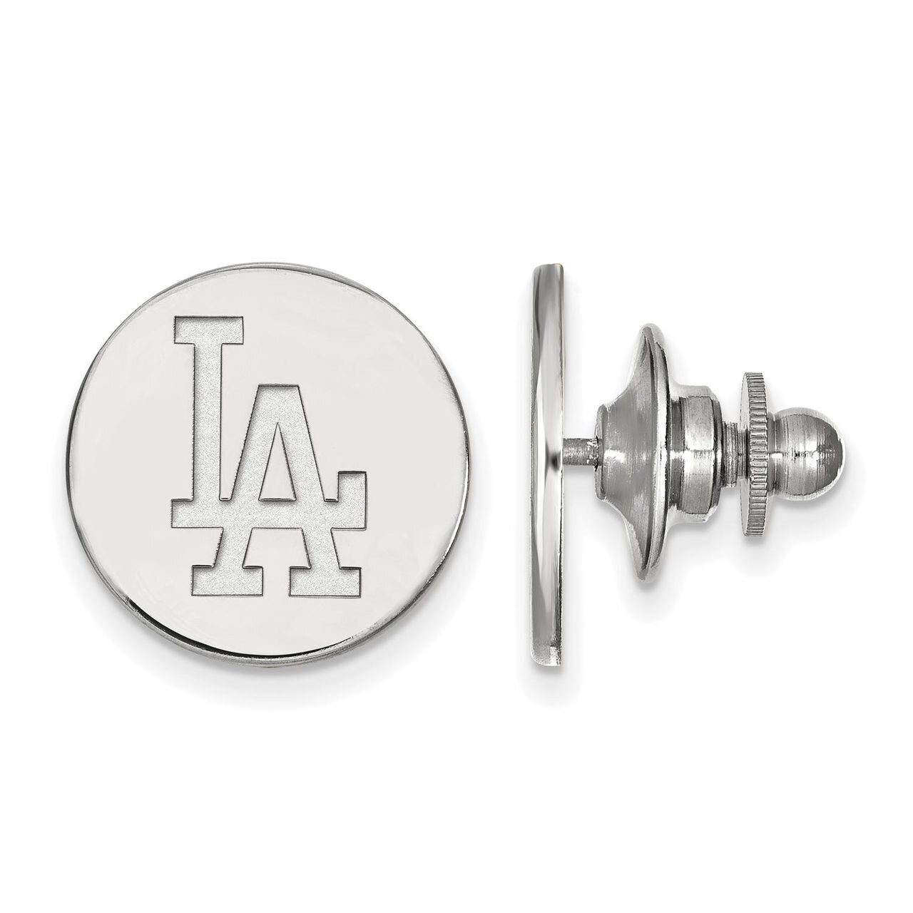 Los Angeles Dodgers Lapel Pin 14k White Gold 4W006DOD