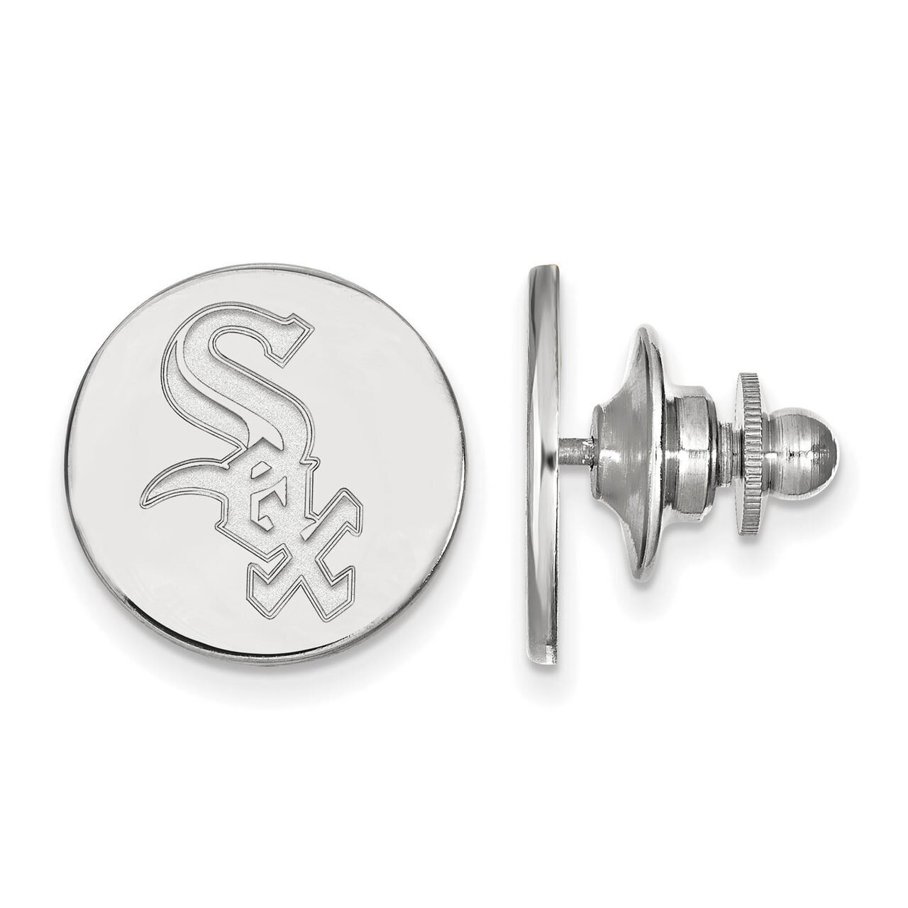 Chicago White Sox Lapel Pin 14k White Gold 4W006WHI, MPN: 4W006WHI, 886774833705
