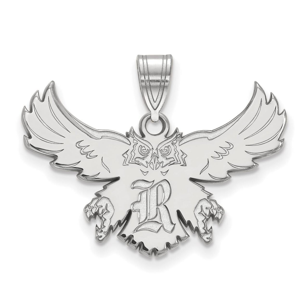 Rice University Large Pendant 14k White Gold 4W006WMR, MPN: 4W006WMR, 886774833736