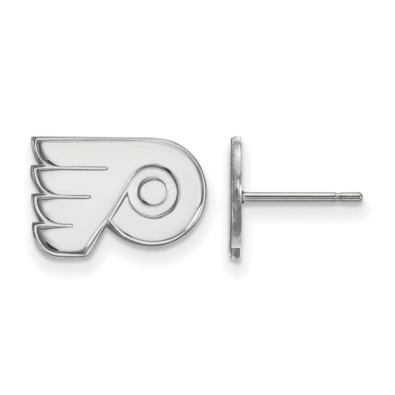 Philadelphia Flyers x-Small Post Earring 14k White Gold 4W007FLY
