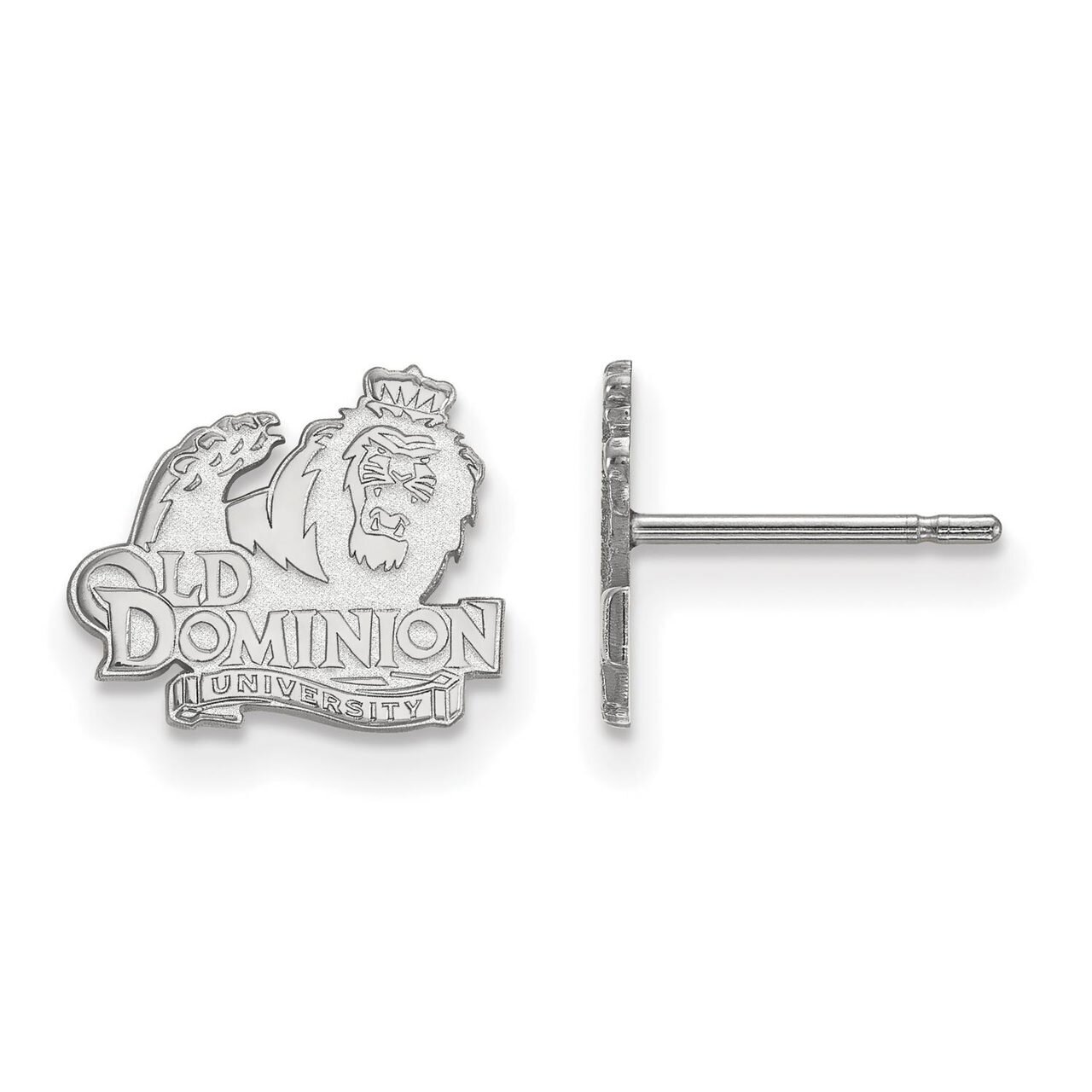 Old Dominion University x-Small Post Earring 14k White Gold 4W007ODU, MPN: 4W007ODU, 886774834177