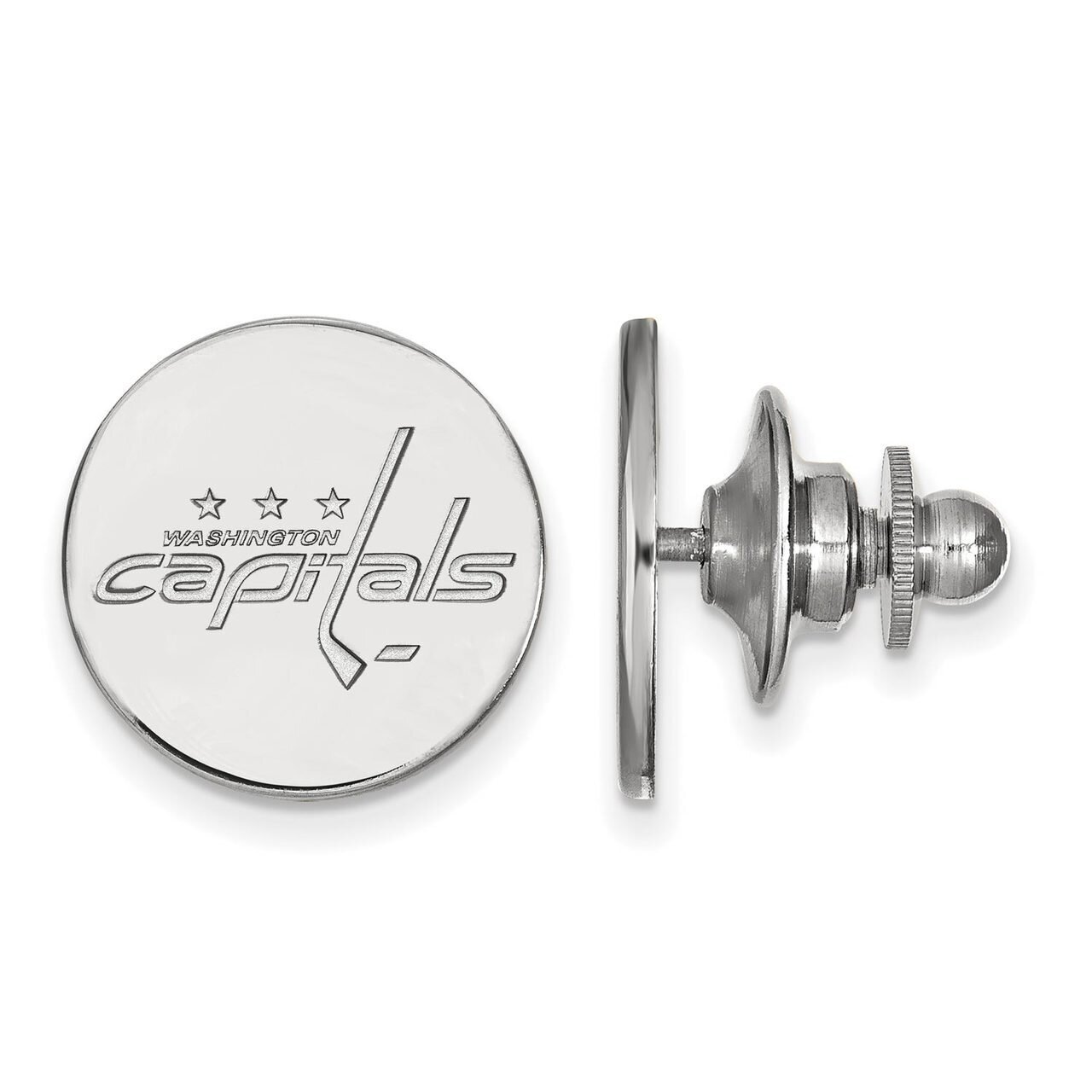 Washington Capitals Lapel Pin 14k White Gold 4W008CAP, MPN: 4W008CAP, 886774736945