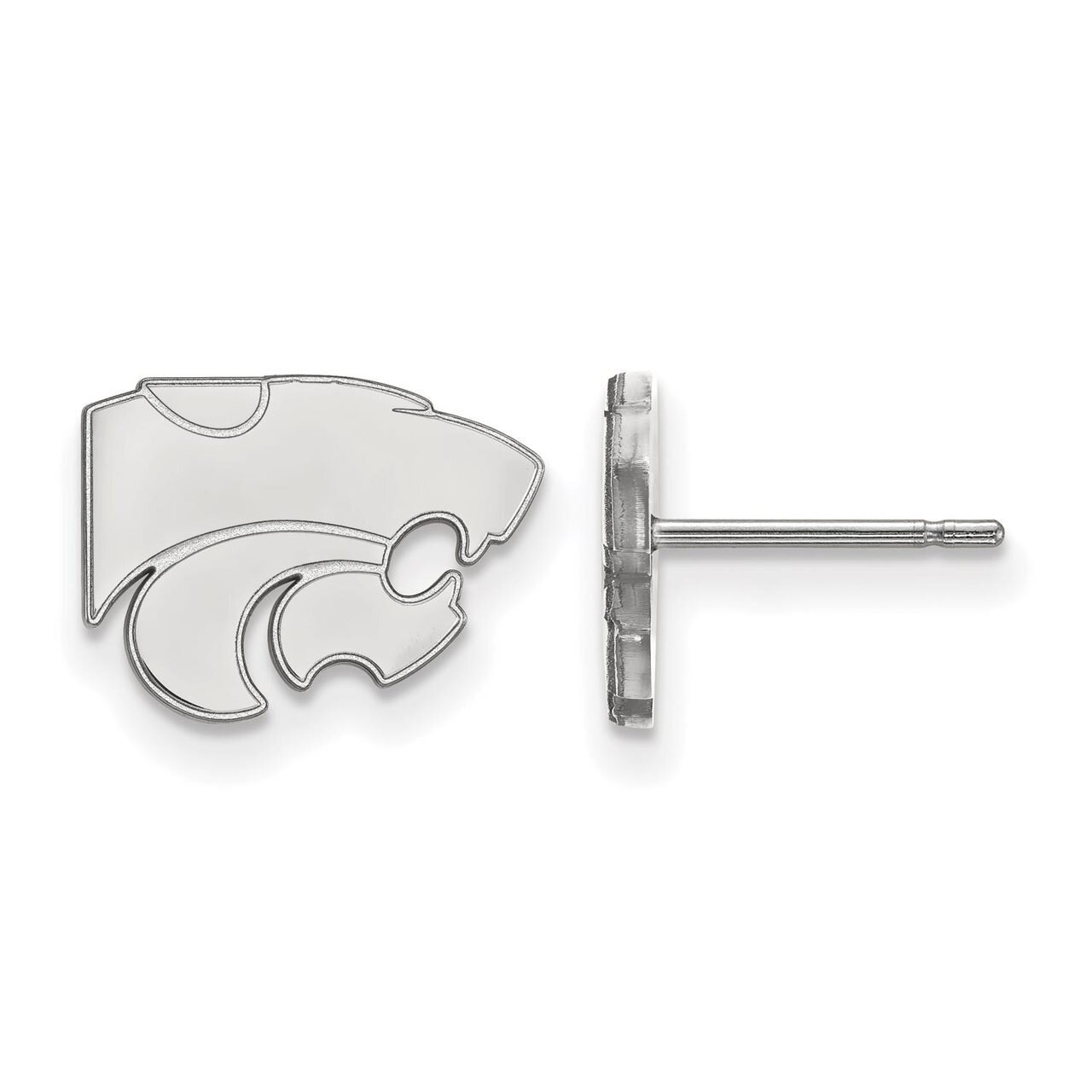 Kansas State University x-Small Post Earring 14k White Gold 4W008KSU, MPN: 4W008KSU, 886774835167