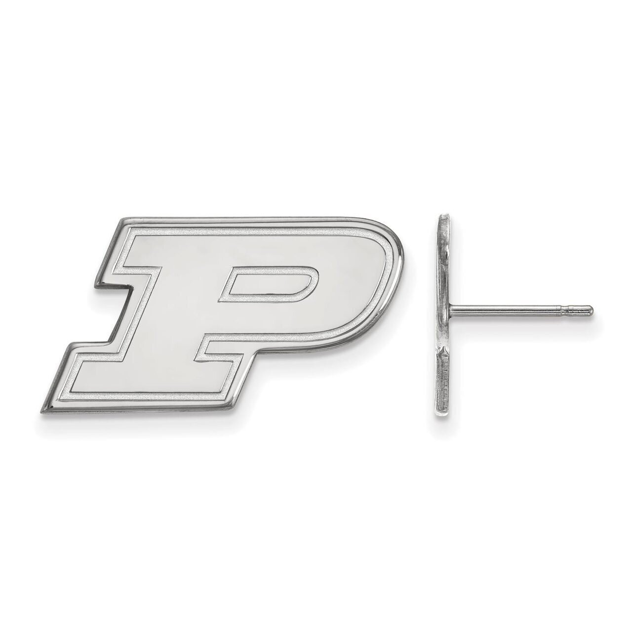 Purdue Small Post Earring 14k White Gold 4W009PU, MPN: 4W009PU, 886774836850
