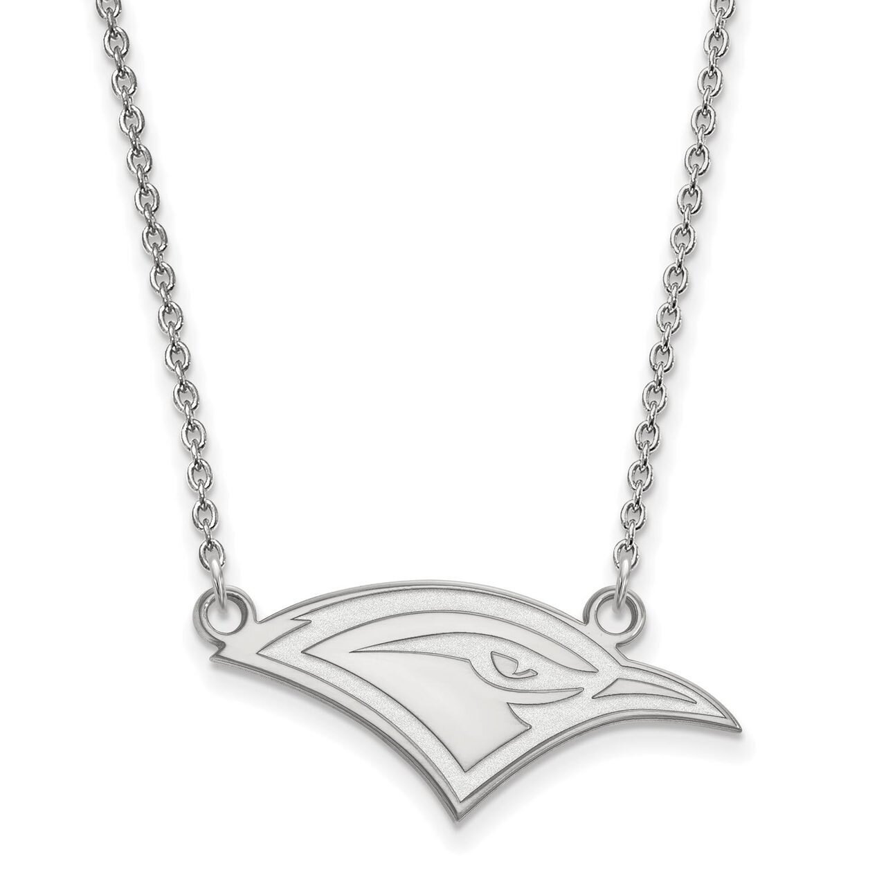 The University of Tennessee at Chattanooga Small Pendant with Chain Necklace 14k White Gold 4W009UTC-18