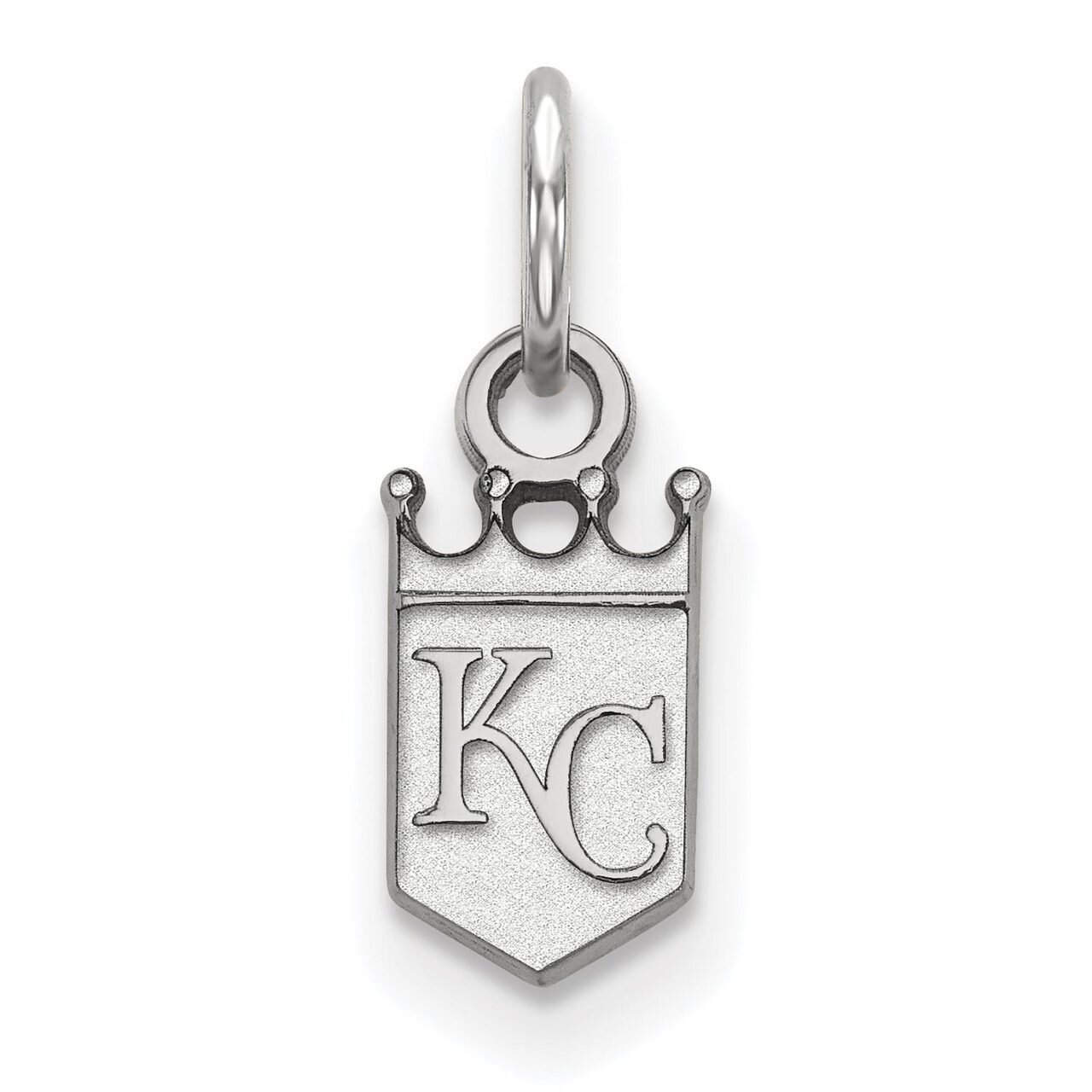 Kansas City Royals x-Small Pendant 14k White Gold 4W010ROY