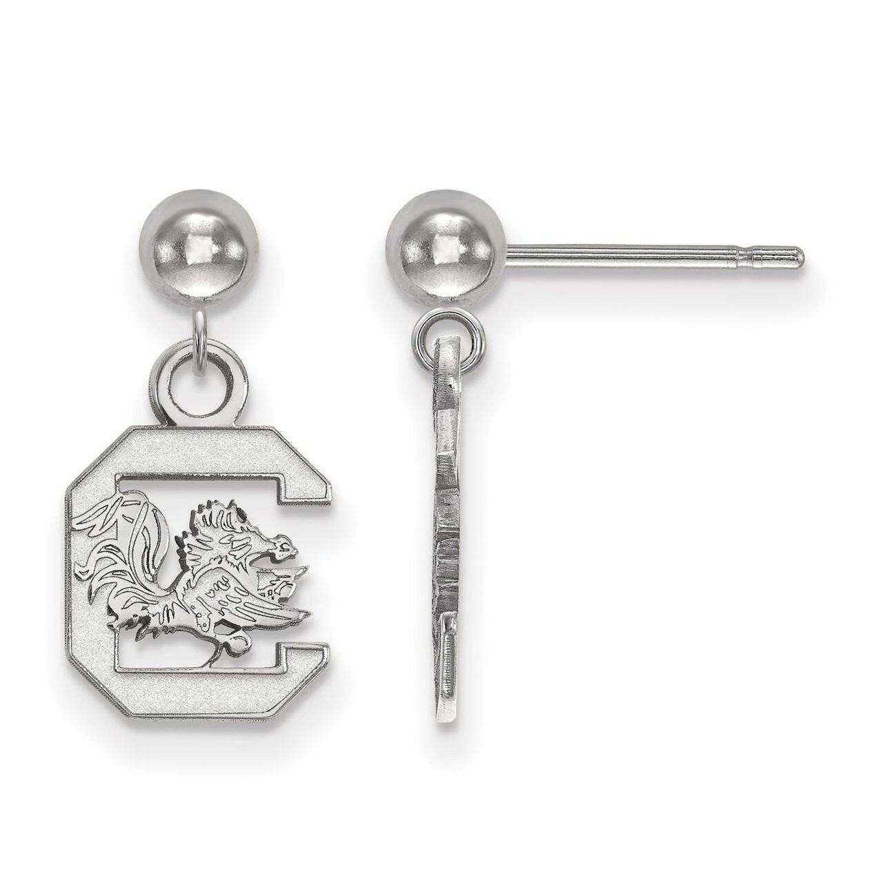 University of South Carolina Earring Dangle Ball 14k White Gold 4W010USO, MPN: 4W010USO, 8867748383…
