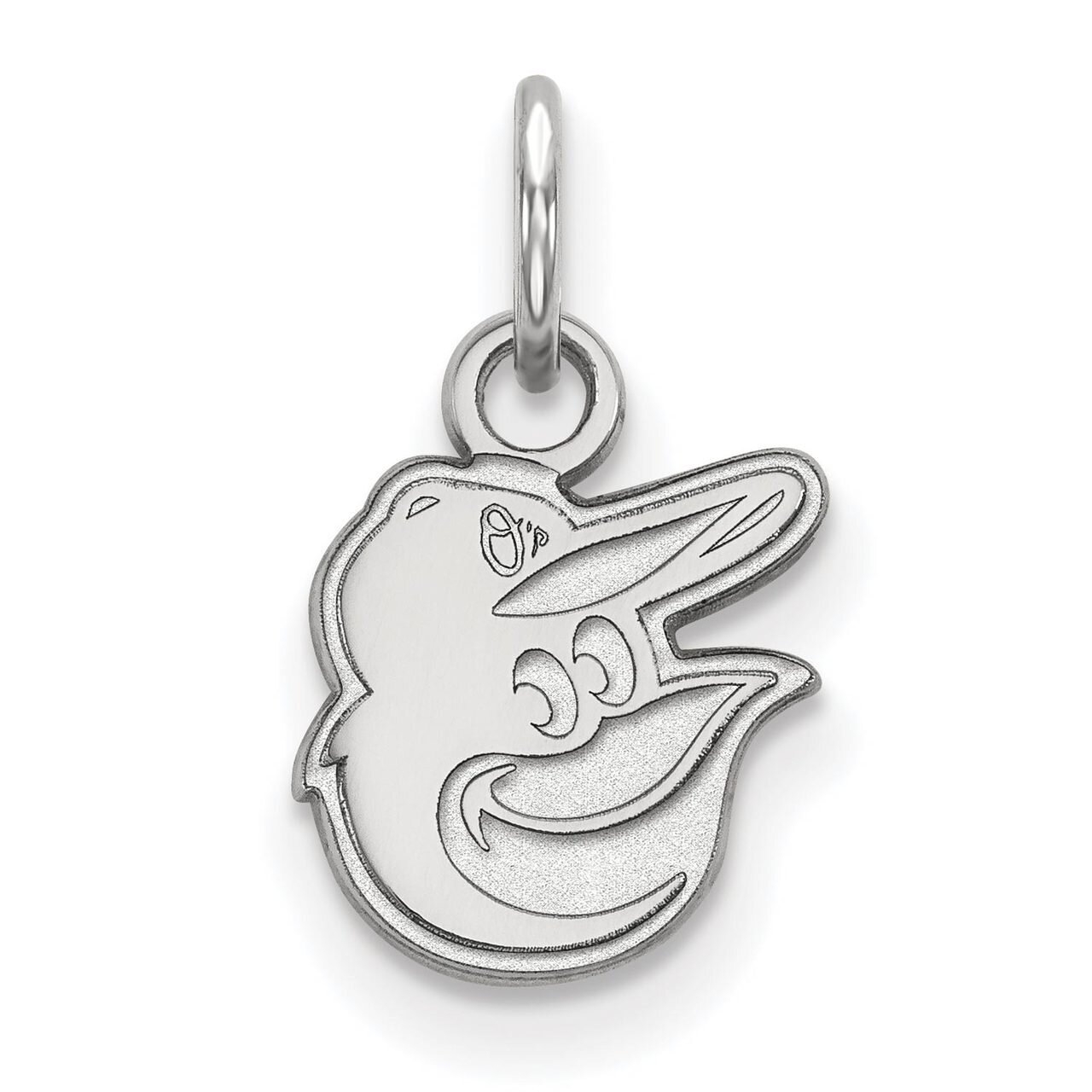Baltimore Orioles x-Small Pendant 14k White Gold 4W011ORI, MPN: 4W011ORI, 886774838649
