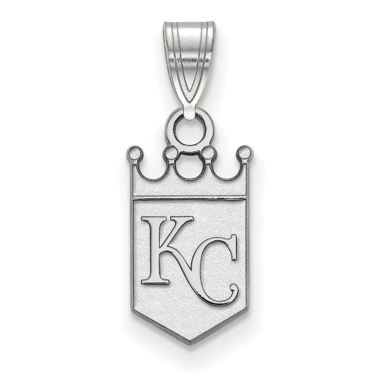 Kansas City Royals Small Pendant 14k White Gold 4W011ROY