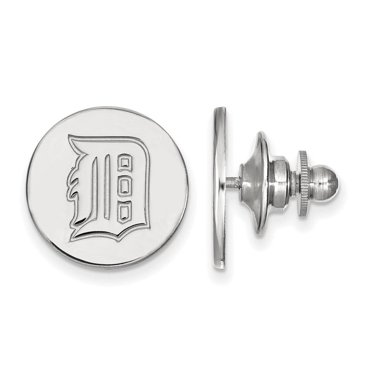 Detroit Tigers Lapel Pin 14k White Gold 4W011TIG, MPN: 4W011TIG, 886774838762