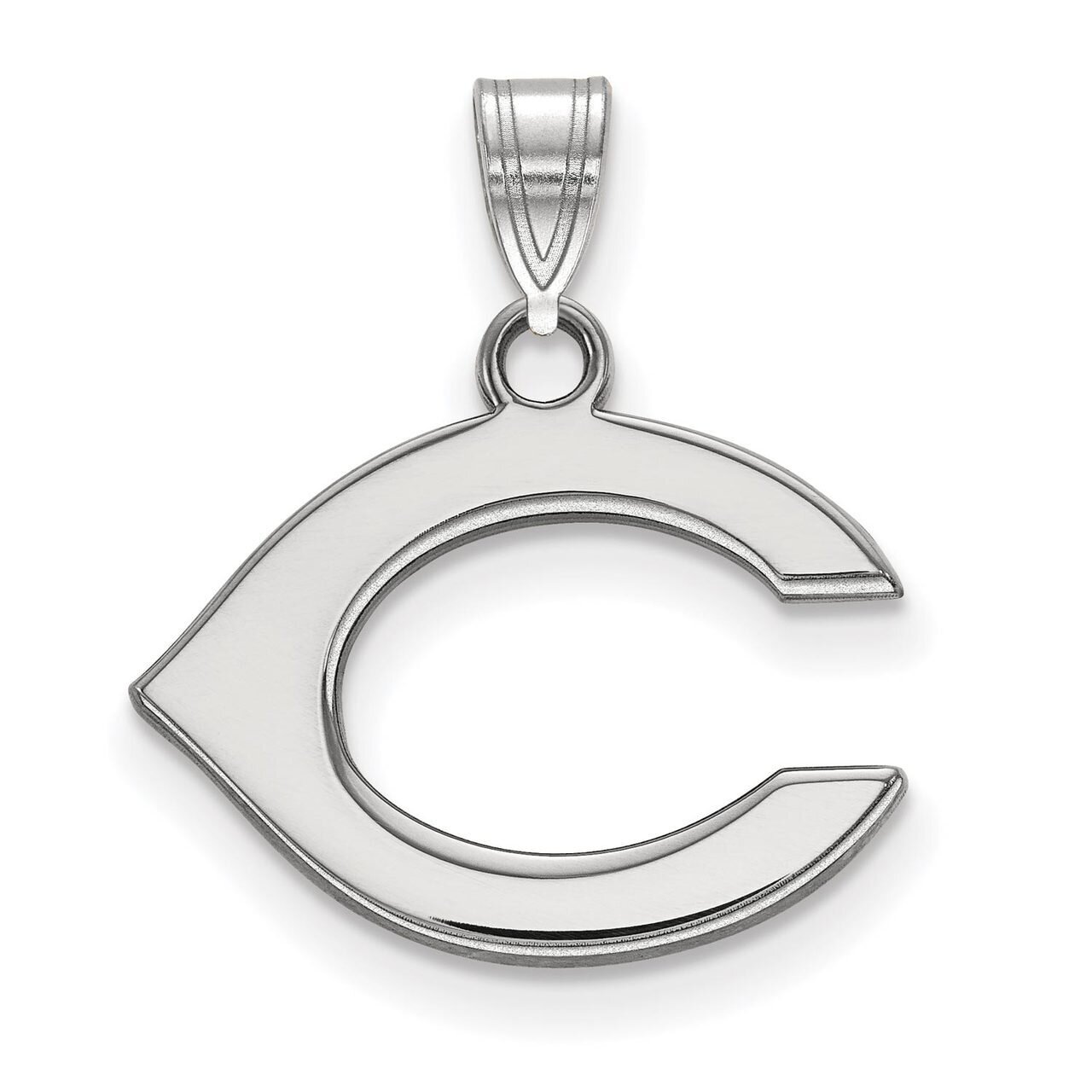 Cincinnati Reds Small Pendant 14k White Gold 4W014RDS, MPN: 4W014RDS, 886774840147