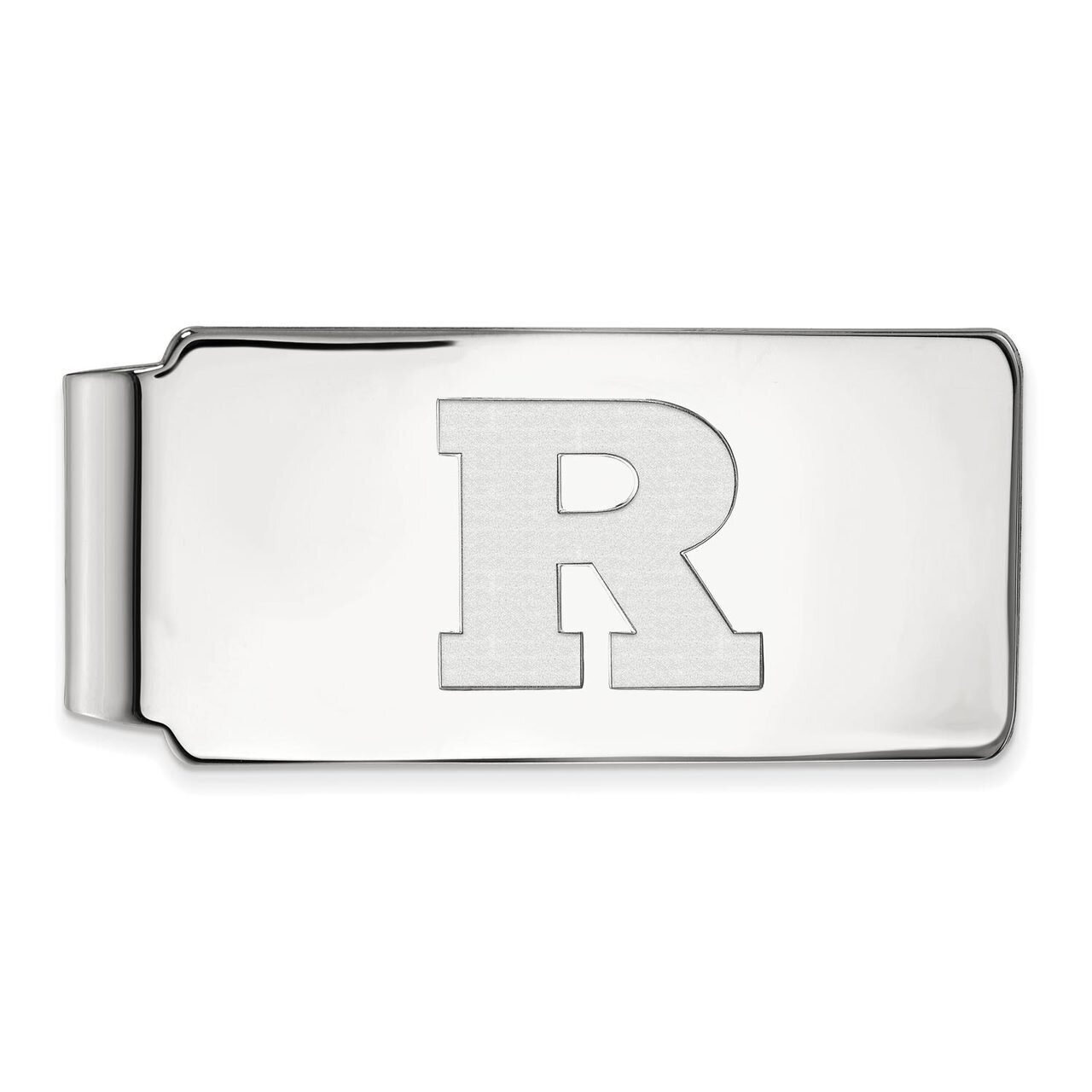 Rutgers Money Clip 14k White Gold 4W014RUT, MPN: 4W014RUT, 886774840161