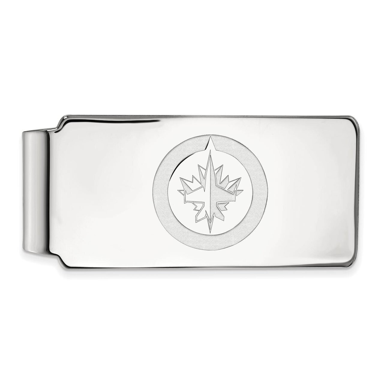 Winnipeg Jets Money Clip 14k White Gold 4W015JTS, MPN: 4W015JTS, 886774737638