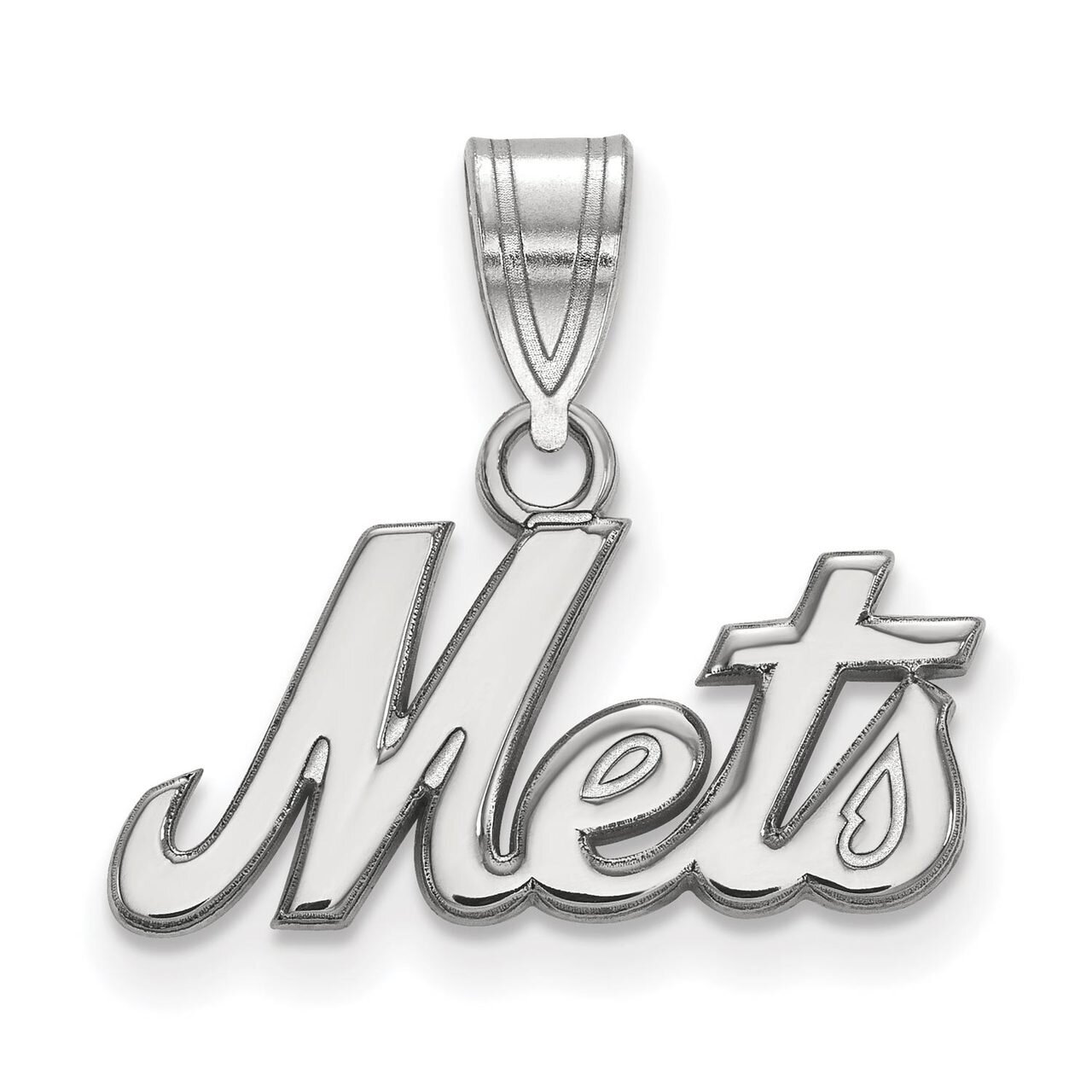 New York Mets Medium Pendant 14k White Gold 4W015MET, MPN: 4W015MET, 886774840512