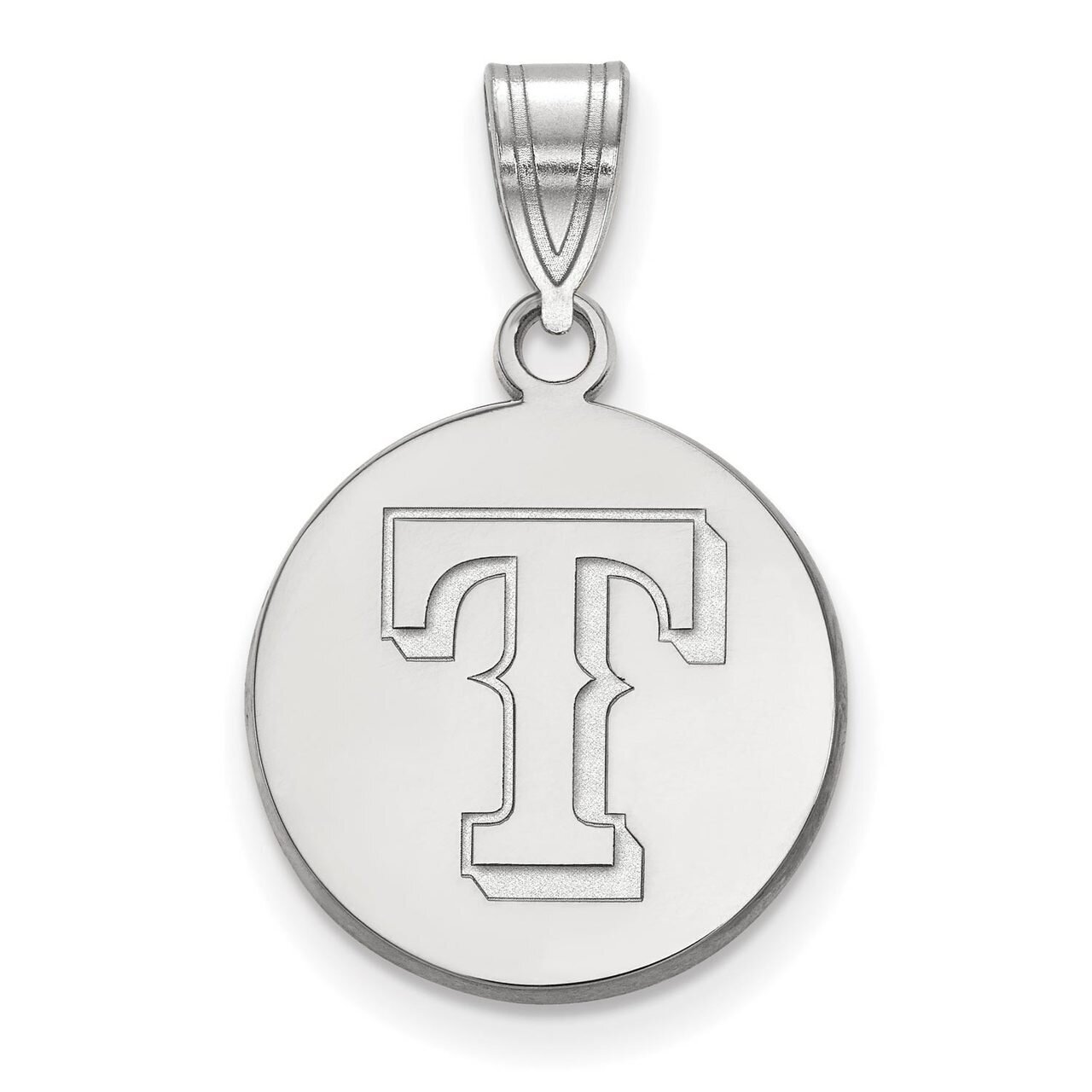 Texas Rangers Medium Disc Pendant 14k White Gold 4W015RAN, MPN: 4W015RAN, 886774840604