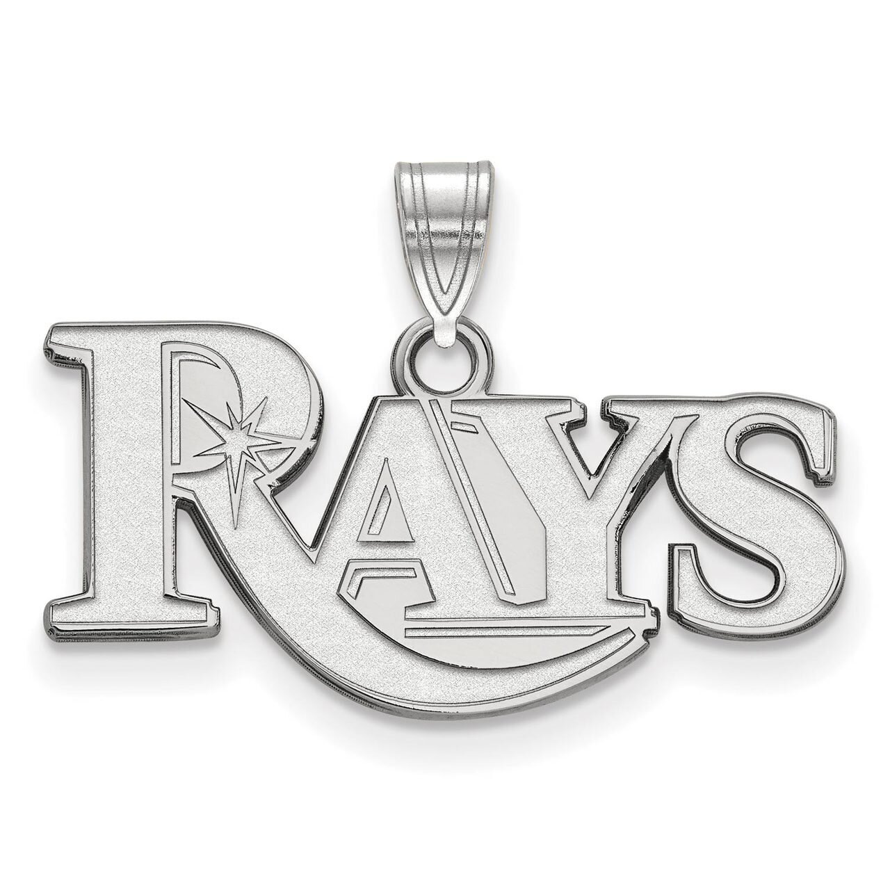 Tampa Bay Rays Small Pendant 14k White Gold 4W016DEV, MPN: 4W016DEV, 886774841007