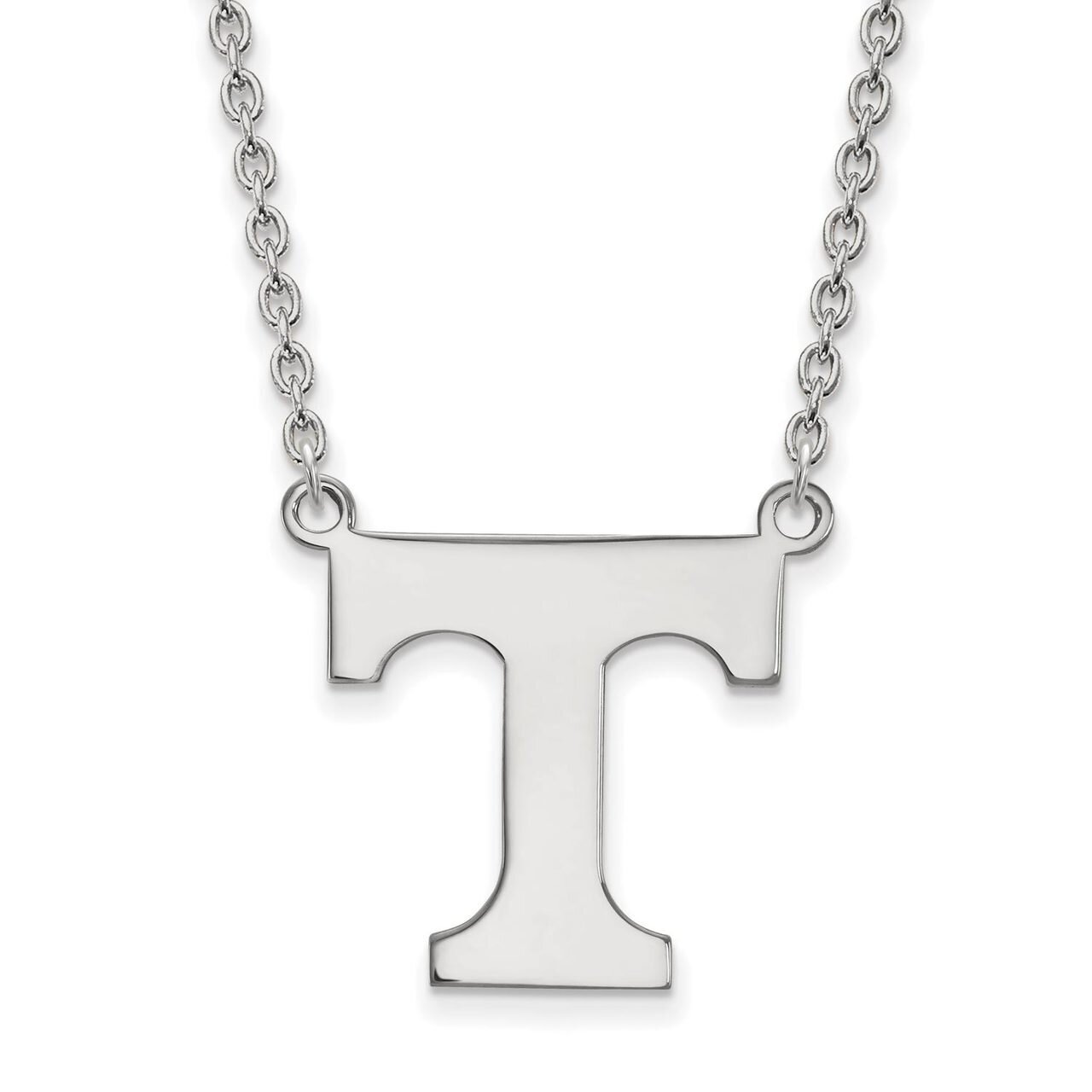 University of Tennessee Large Pendant with Chain Necklace 14k White Gold 4W016UTN-18, MPN: 4W016UTN…