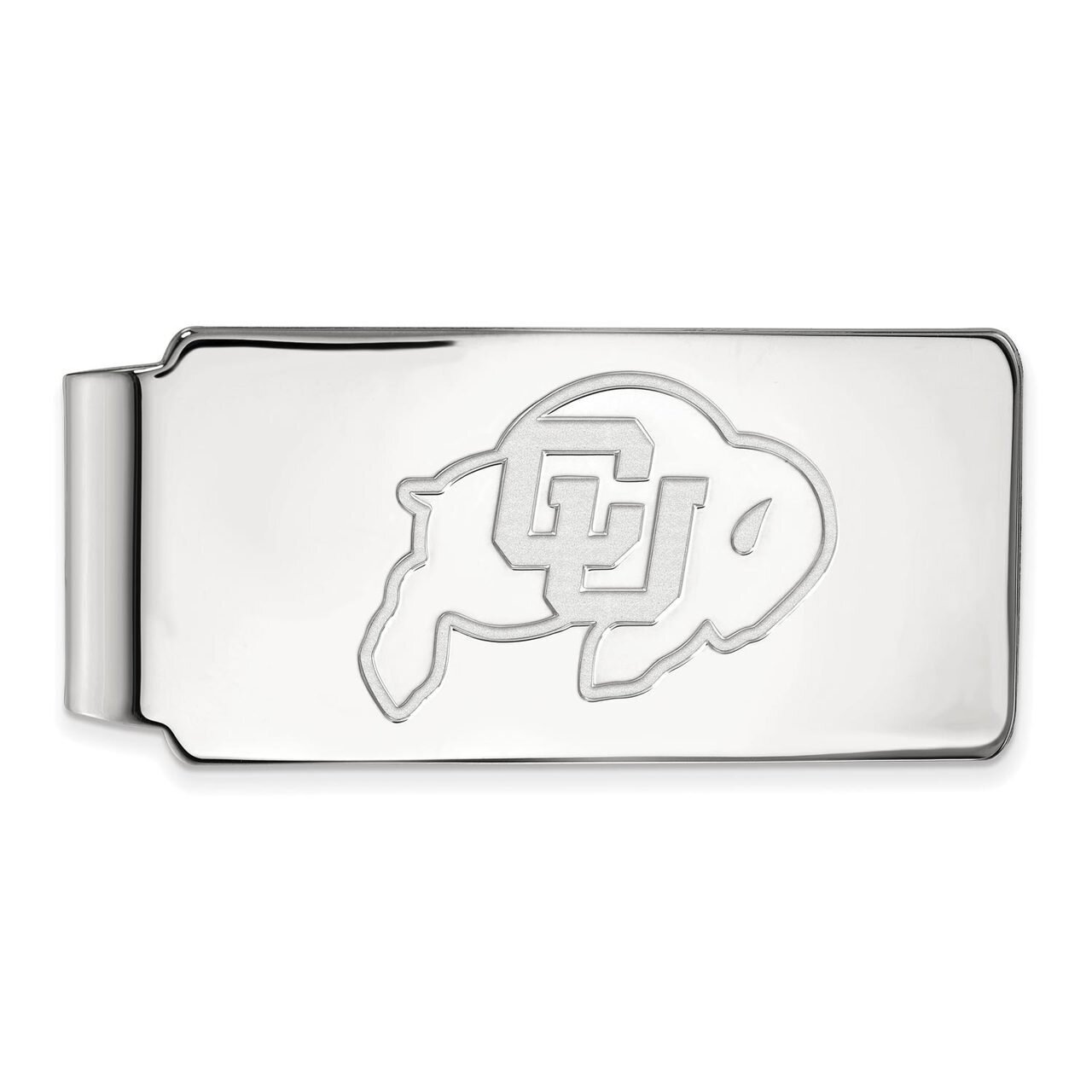 University of Colorado Money Clip 14k White Gold 4W017UCO, MPN: 4W017UCO, 886774841885