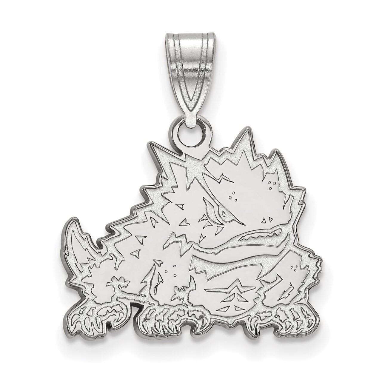 Texas Christian University Medium Pendant 14k White Gold 4W018TCU, MPN: 4W018TCU, 886774842196