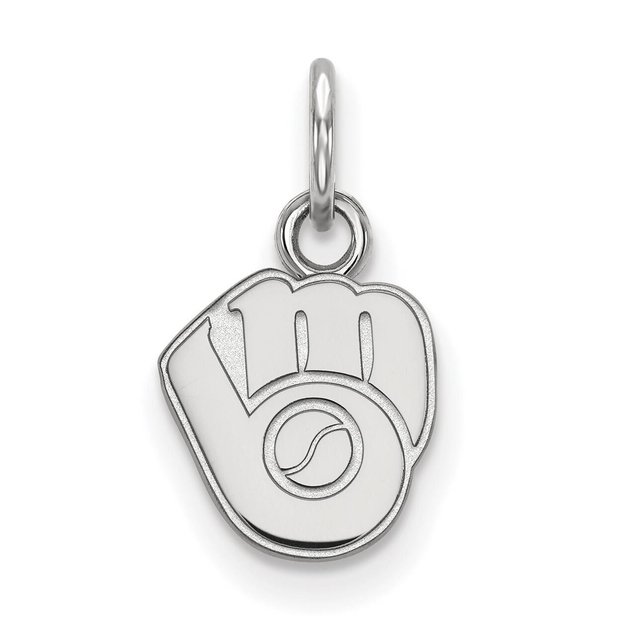 Milwaukee Brewers x-Small Pendant 14k White Gold 4W019BRE, MPN: 4W019BRE, 886774842325