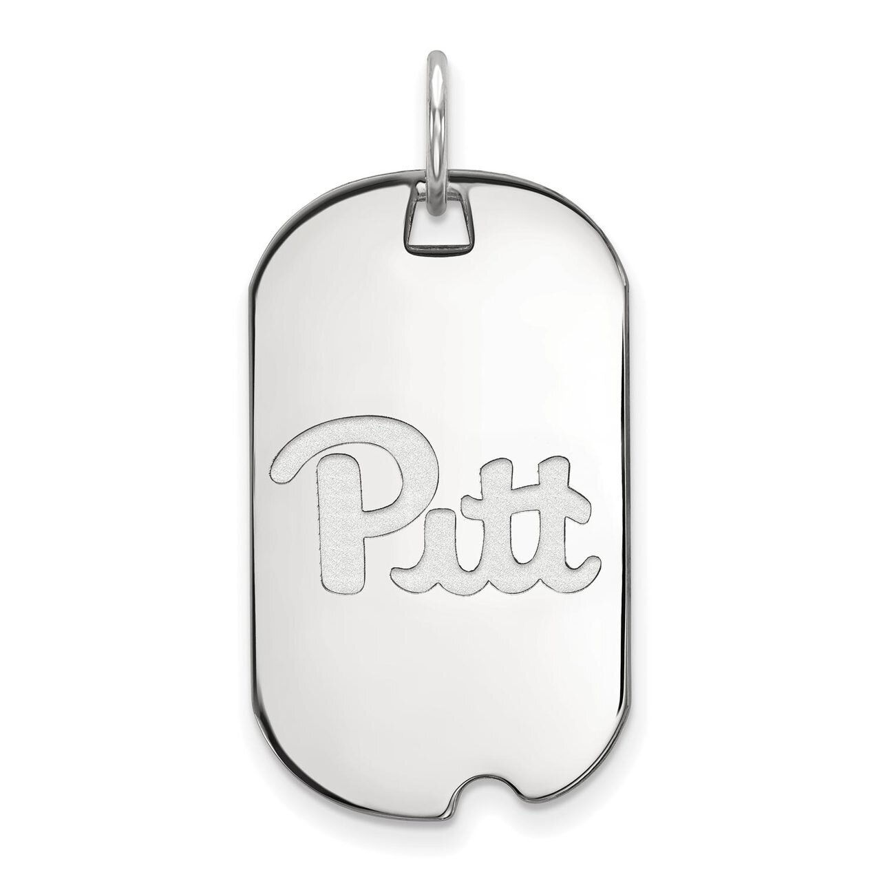 University of Pittsburgh Small Dog Tag 14k White Gold 4W021UPI, MPN: 4W021UPI, 886774843148