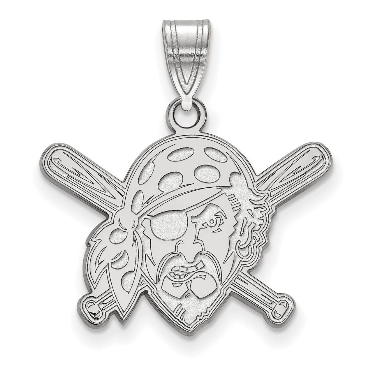Pittsburgh Pirates Medium Pendant 14k White Gold 4W022PIR, MPN: 4W022PIR, 886774843414
