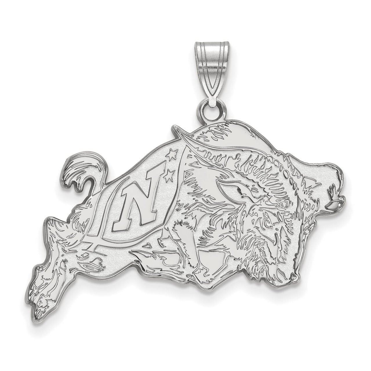 Navy x-Large Pendant 14k White Gold 4W022USN, MPN: 4W022USN, 886774843582