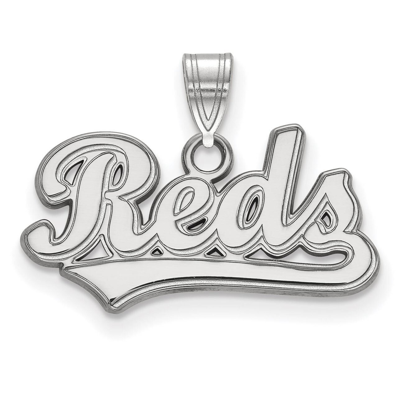 Cincinnati Reds Small Pendant 14k White Gold 4W024RDS, MPN: 4W024RDS, 886774844015