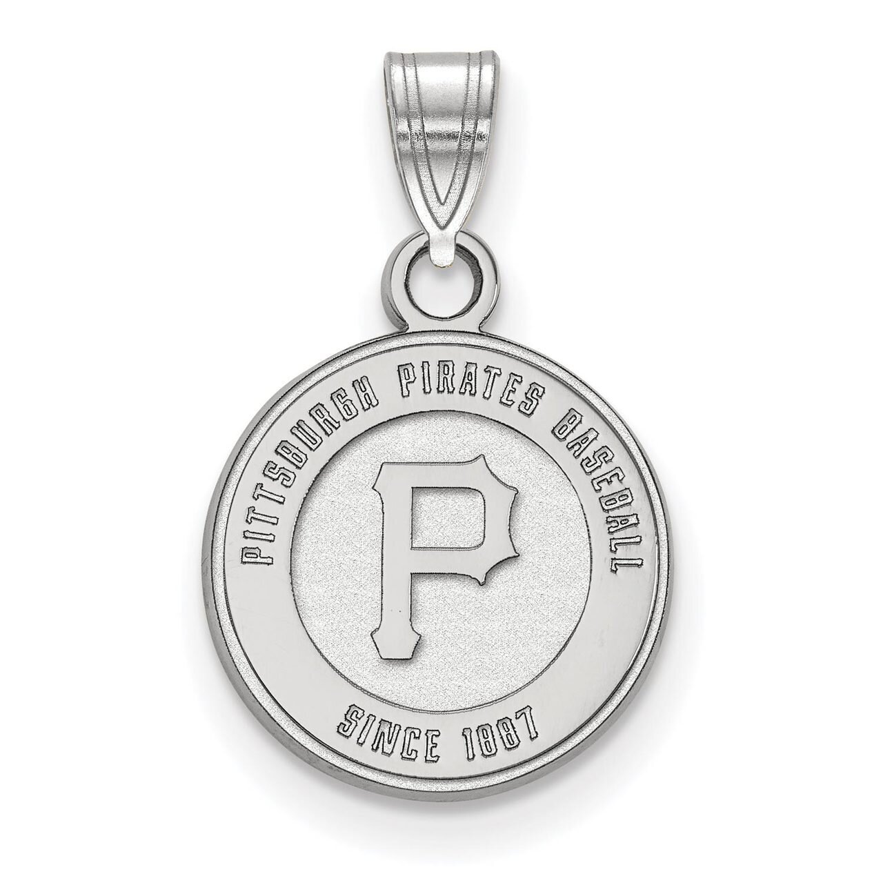 Pittsburgh Pirates Small Pendant 14k White Gold 4W025PIR, MPN: 4W025PIR, 886774844398