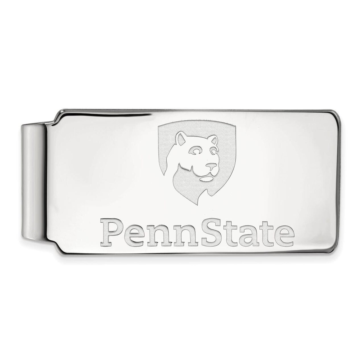 Penn State University Money Clip 14k White Gold 4W028PSU, MPN: 4W028PSU, 886774845609