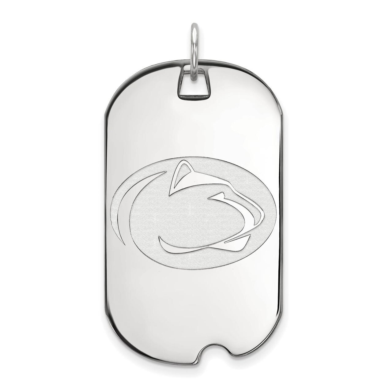 Penn State University Large Dog Tag 14k White Gold 4W031PSU, MPN: 4W031PSU, 886774846088