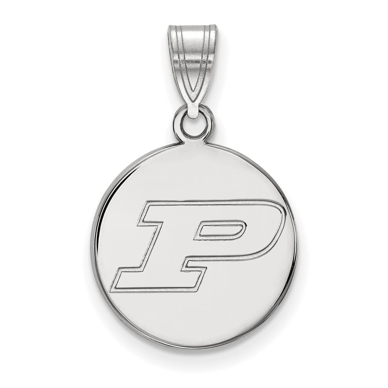 Purdue Medium Disc Pendant 14k White Gold 4W032PU, MPN: 4W032PU, 886774846200