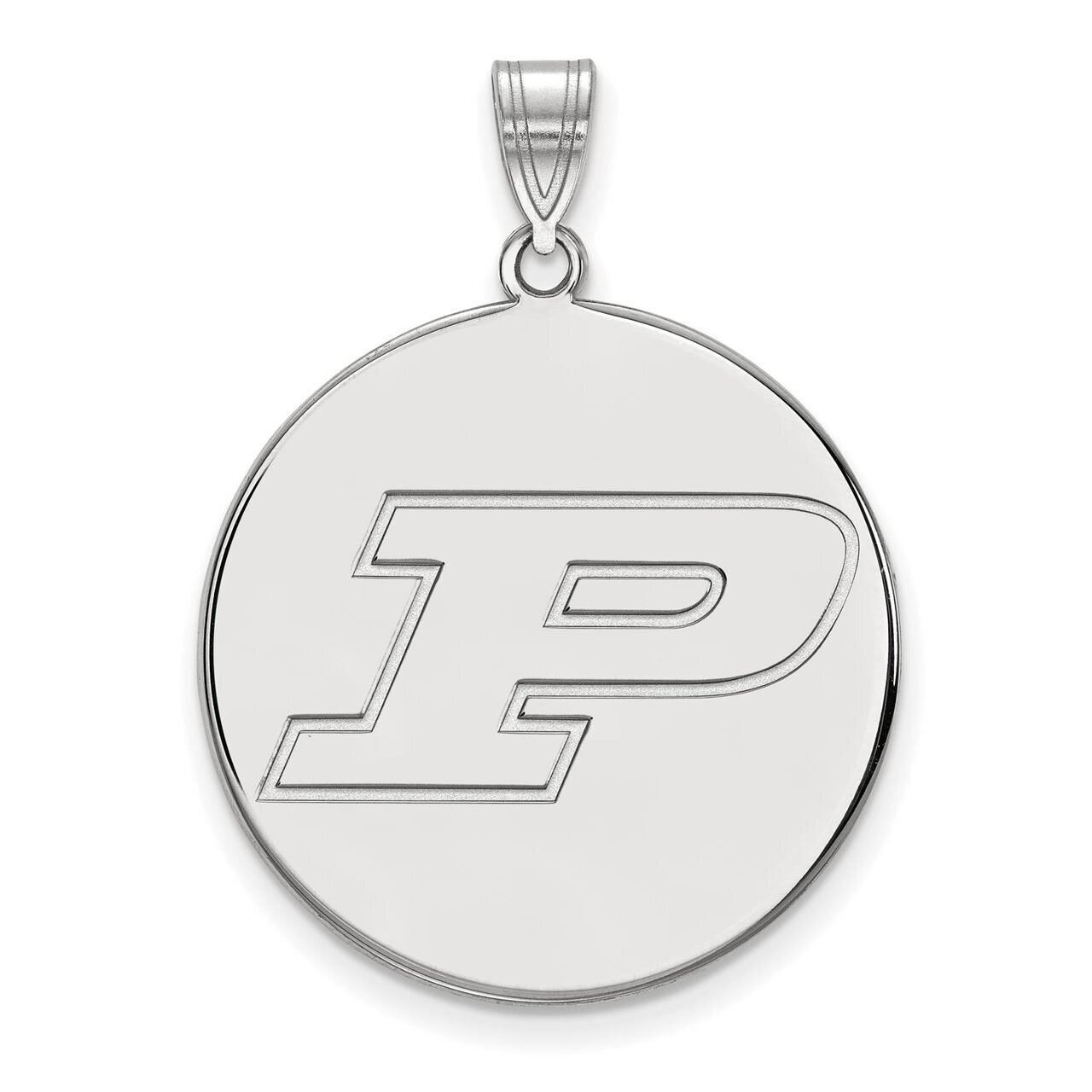 Purdue x-Large Disc Pendant 14k White Gold 4W035PU, MPN: 4W035PU, 886774846583