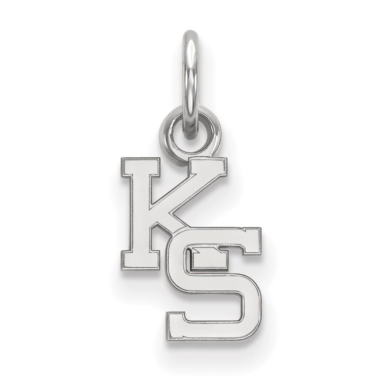 Kansas State University x-Small Pendant 14k White Gold 4W043KSU, MPN: 4W043KSU, 886774848365