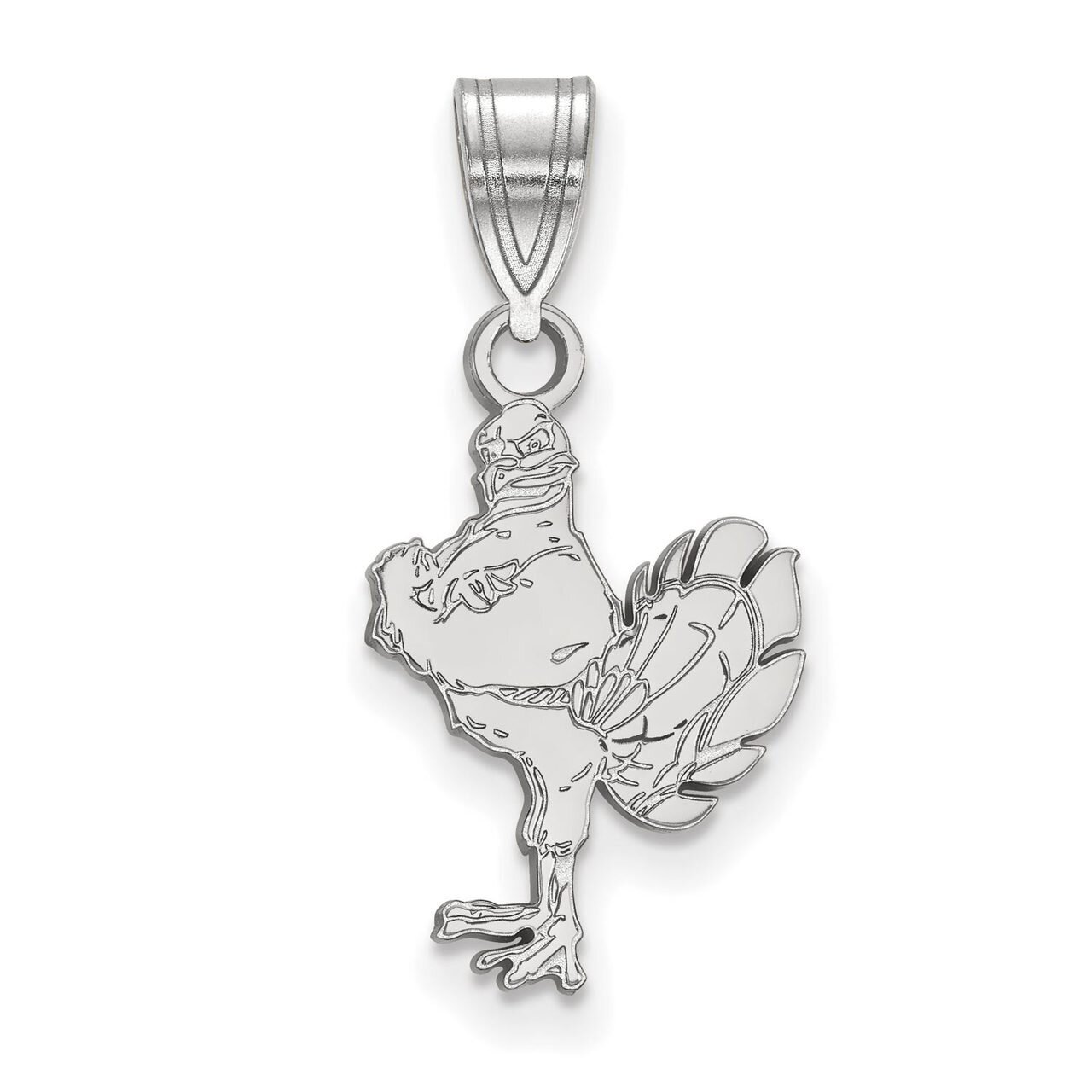 Virginia Tech Medium Pendant 14k White Gold 4W043VTE, MPN: 4W043VTE, 886774848655