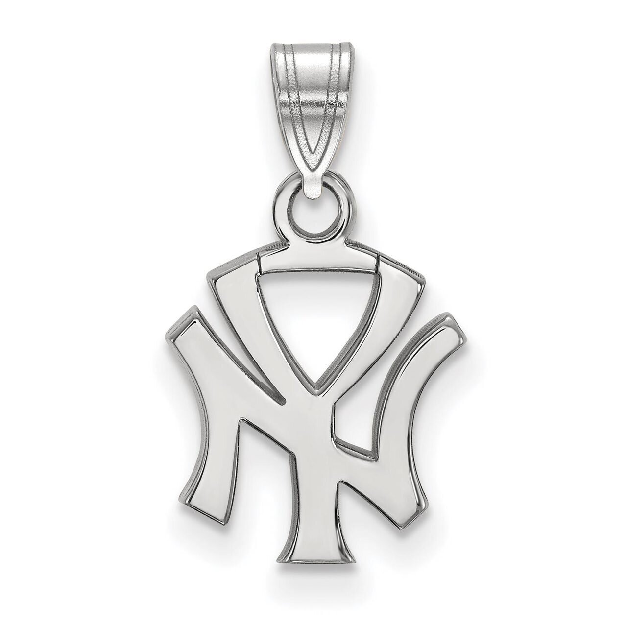 New York Yankees Small Pendant 14k White Gold 4W044YAN, MPN: 4W044YAN, 886774849065