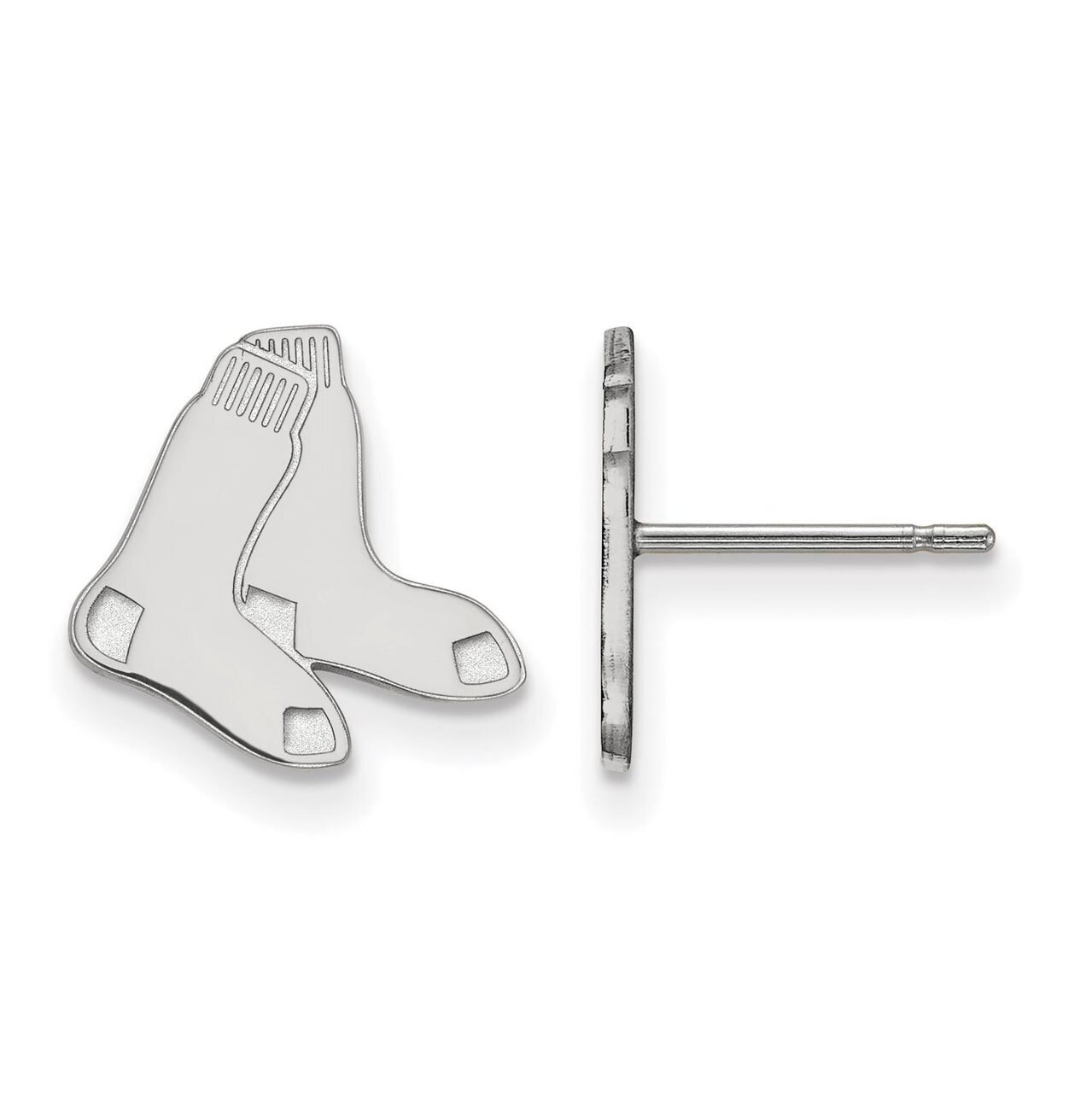 Boston Red Sox Small Post Earring 14k White Gold 4W050RSO, MPN: 4W050RSO, 886774850528