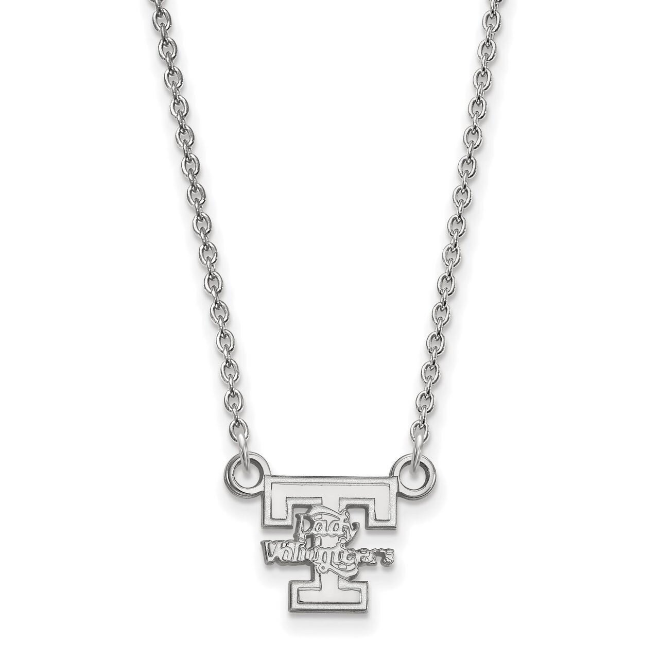 University of Tennessee Small Pendant with Chain Necklace 14k White Gold 4W054UTN-18, MPN: 4W054UTN…