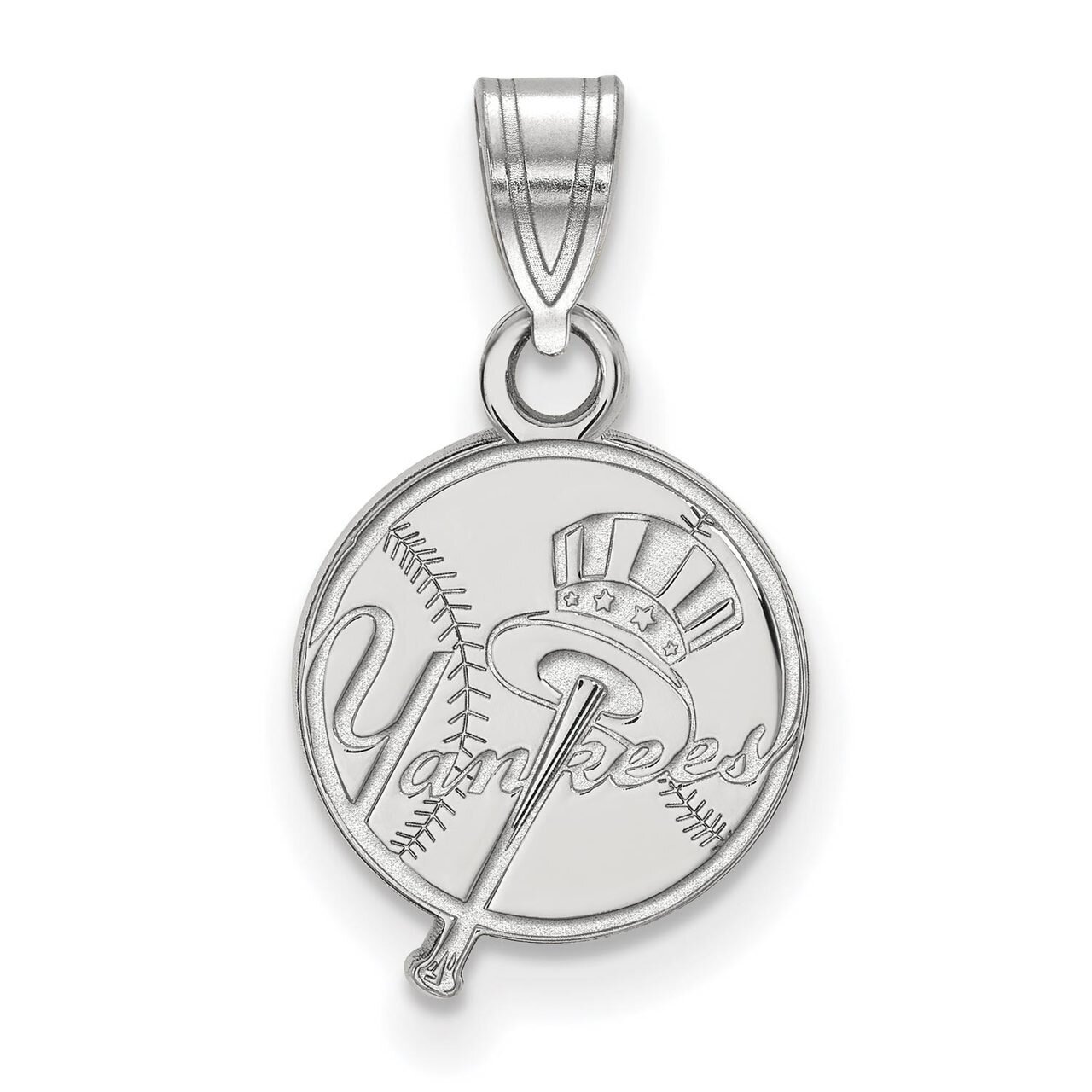 New York Yankees Small Pendant 14k White Gold 4W057YAN, MPN: 4W057YAN, 886774851969