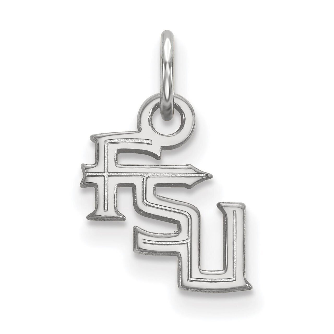 Florida State University x-Small Pendant 14k White Gold 4W058FSU