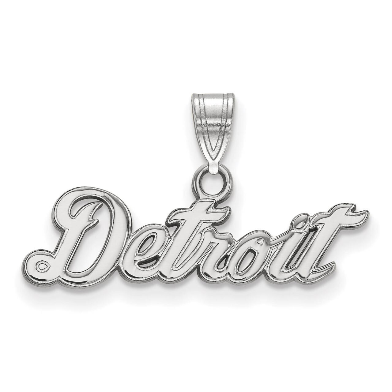 Detroit Tigers Small Pendant 14k White Gold 4W059TIG